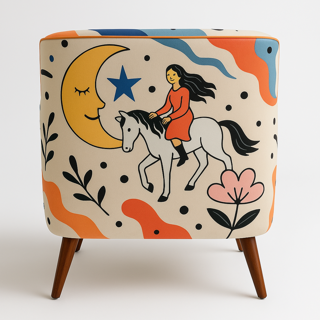 Velvet Lounge Chair