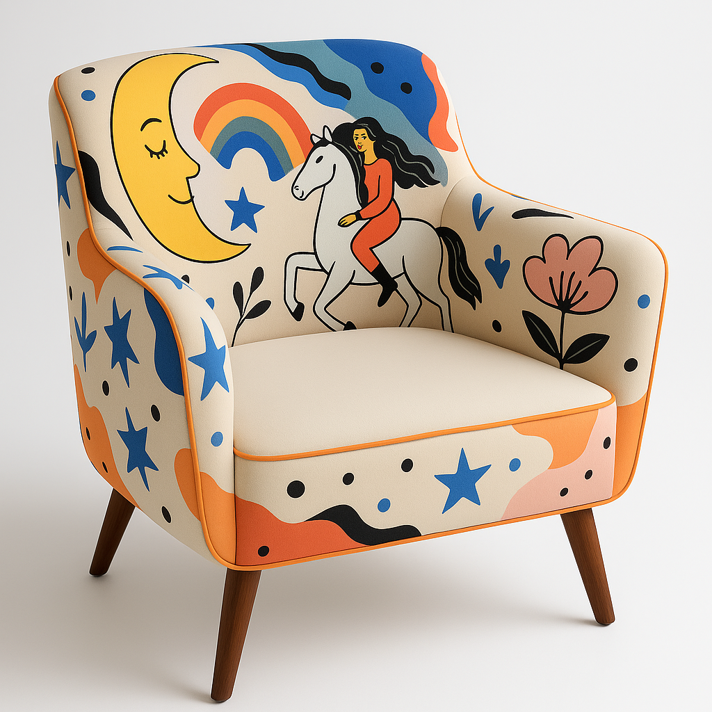 Velvet Lounge Chair