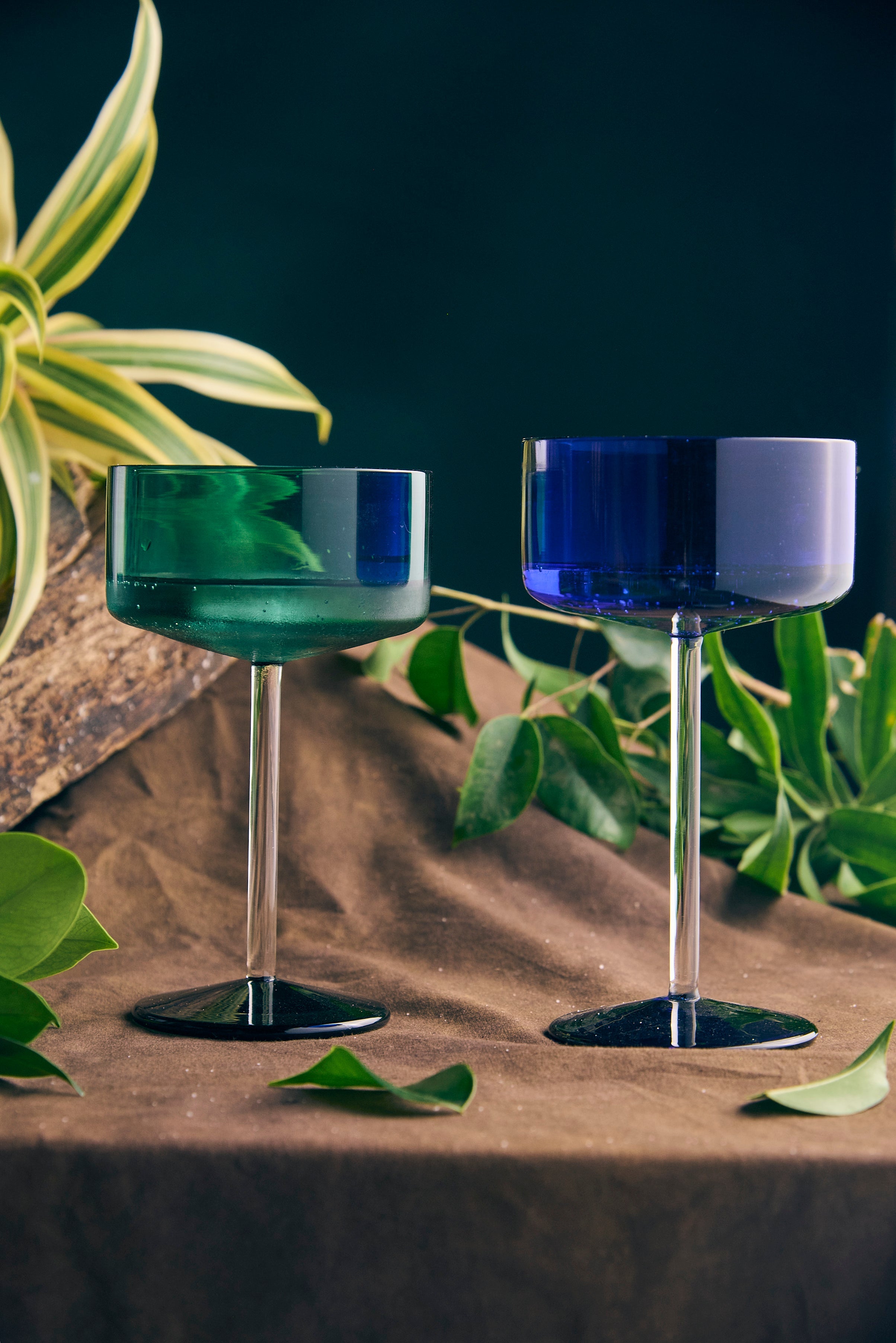 Coloured Bougie Designer Glass | 200 ml | Set of 2, 4, 6