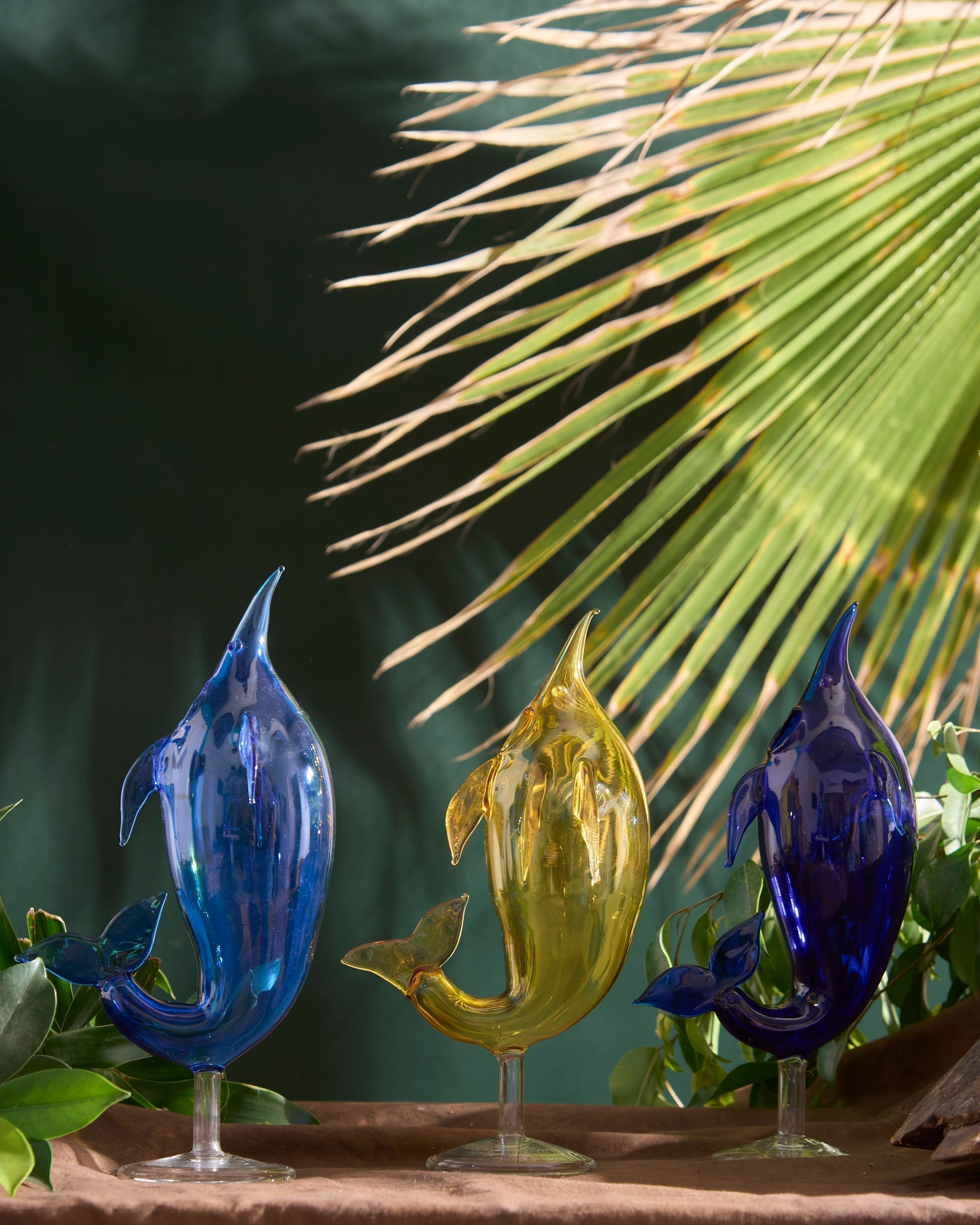 Coloured Dolphin Sip Cocktail | 400 ml | Set of 2, 4, 6