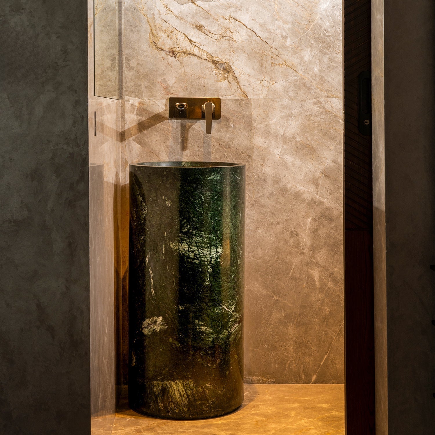 Marble Pedestal Sink