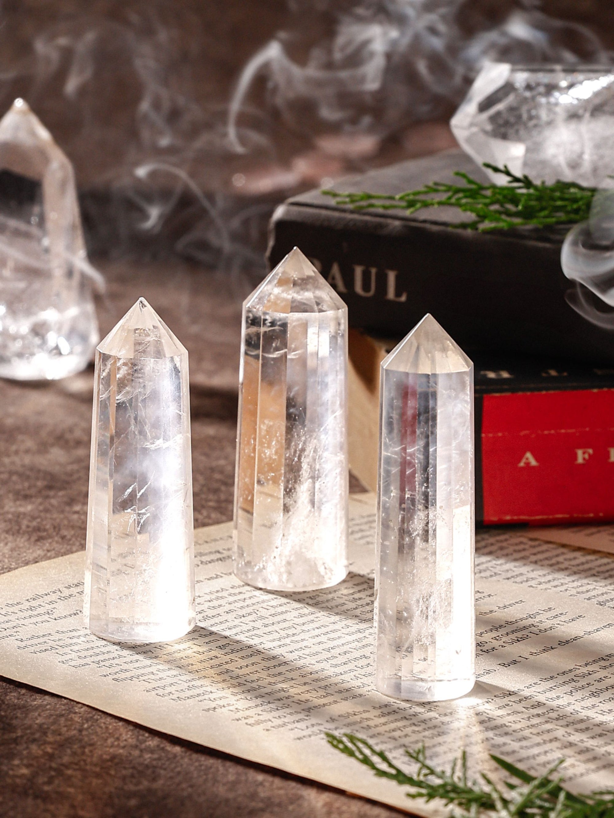 Clear Crystal Tower