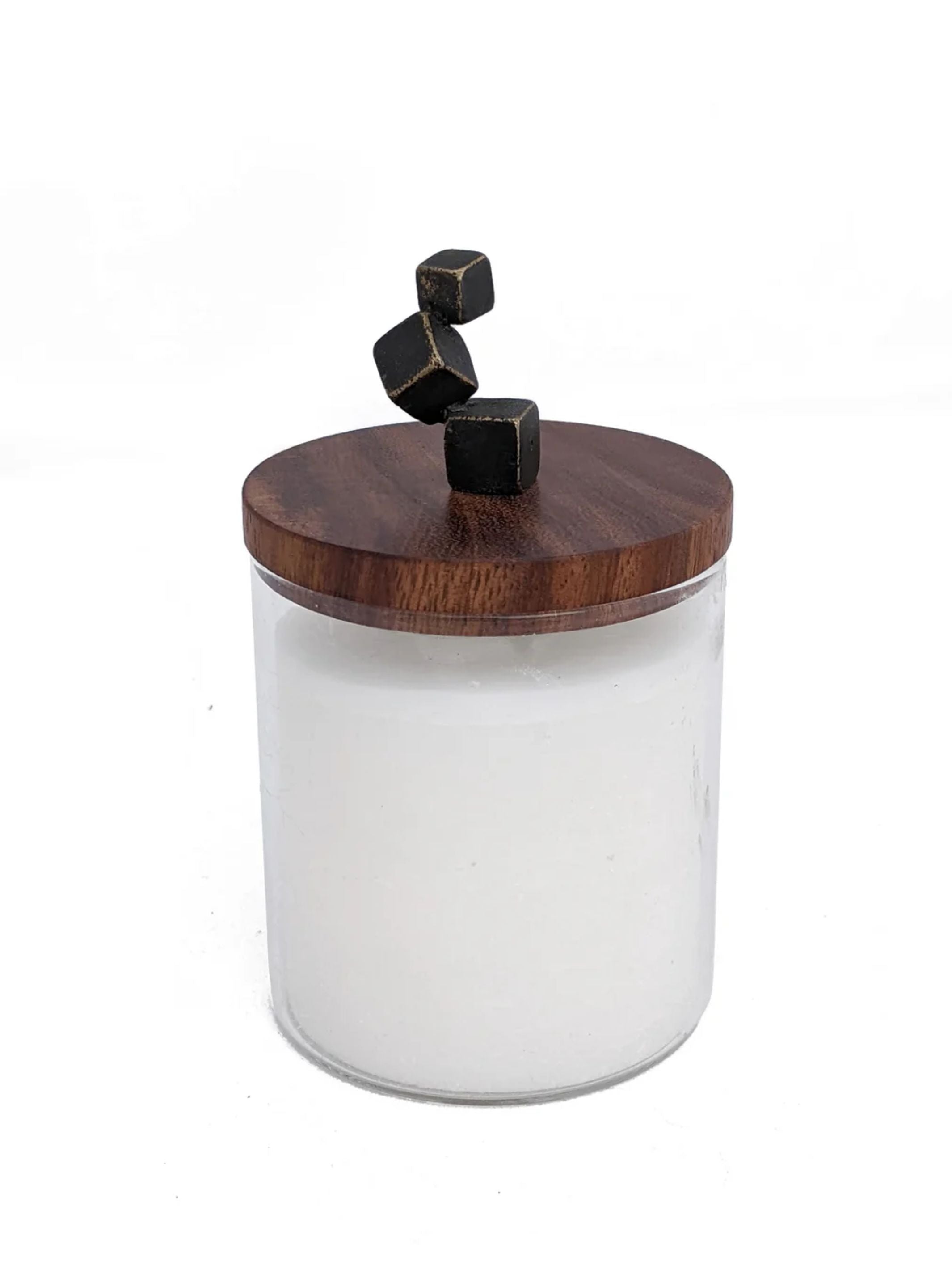 Cube _ Glass Jar Candle