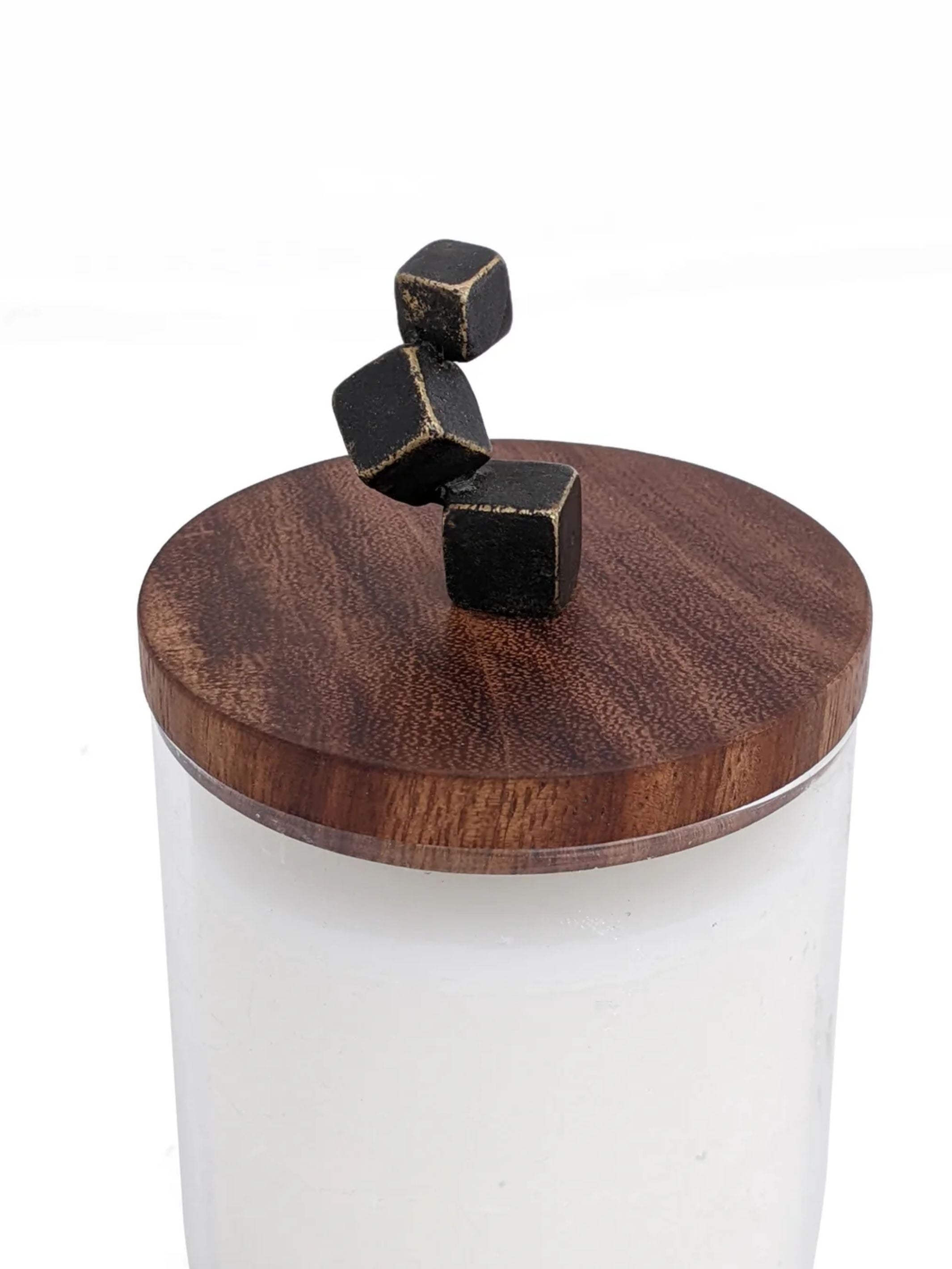 Cube _ Glass Jar Candle