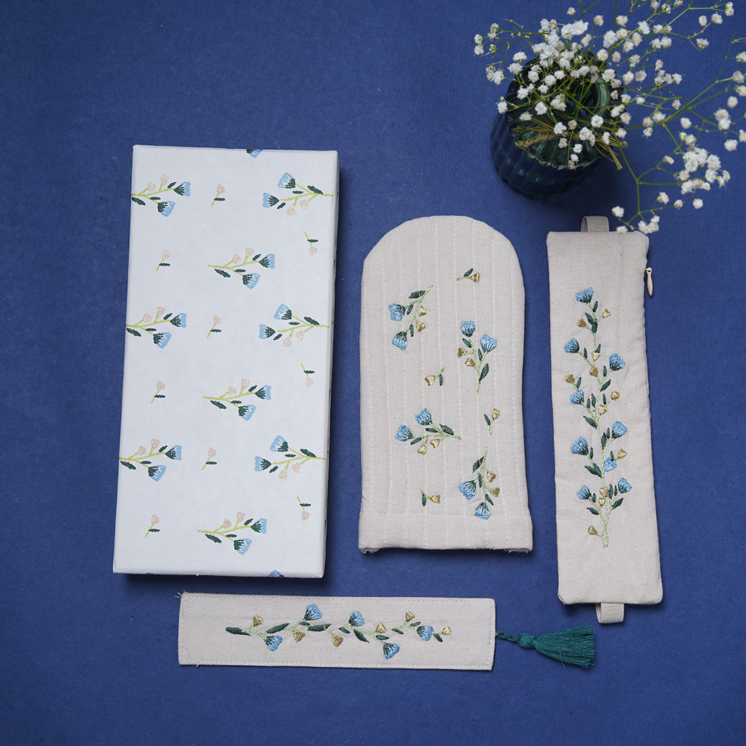 The Readers Set (Pouch, Bookmark & Spectacle Case)