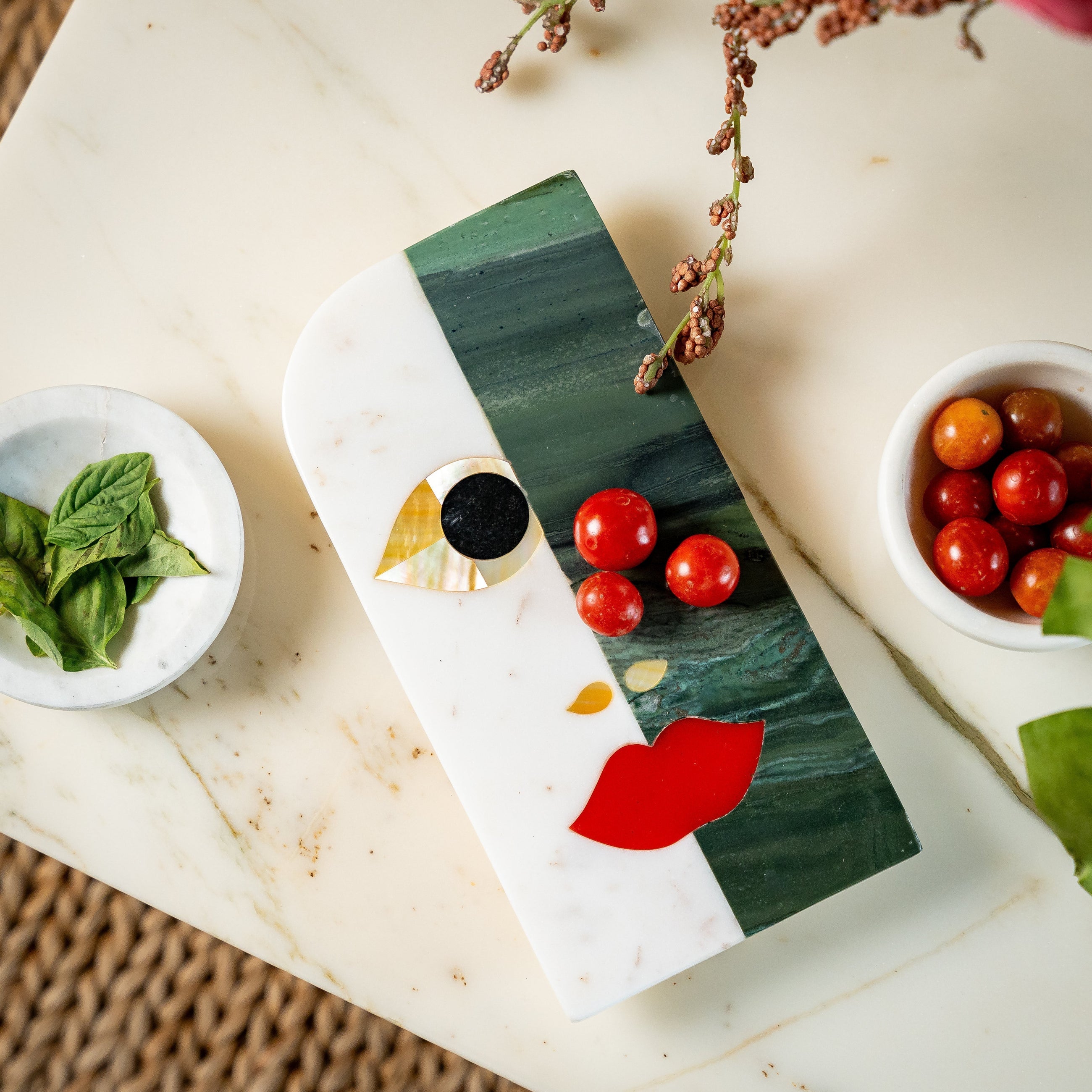 Ceclia - Marble Inlay Platter