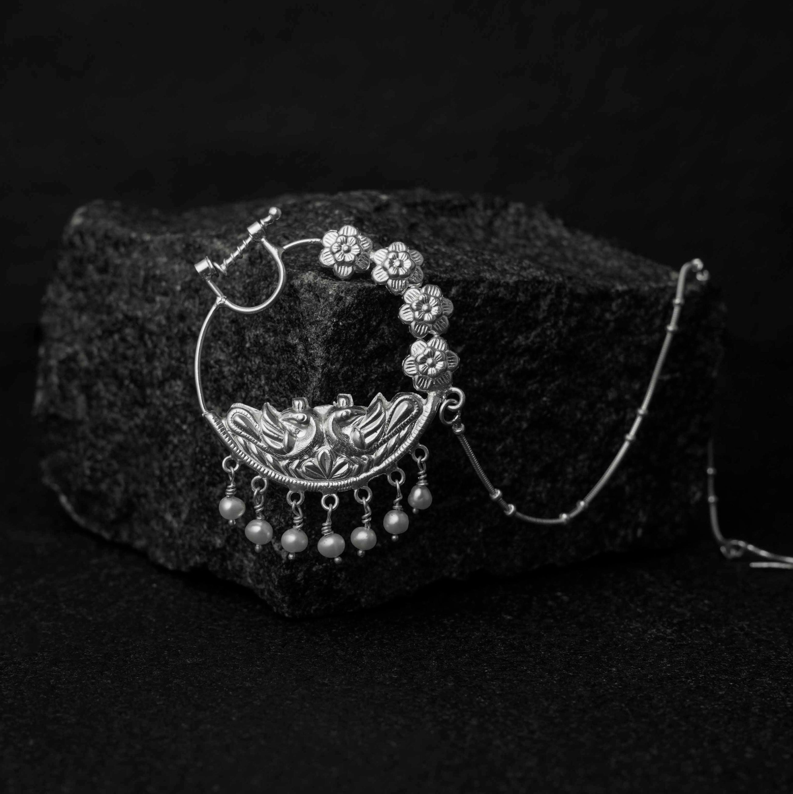 Morni Pearl Silver Nath