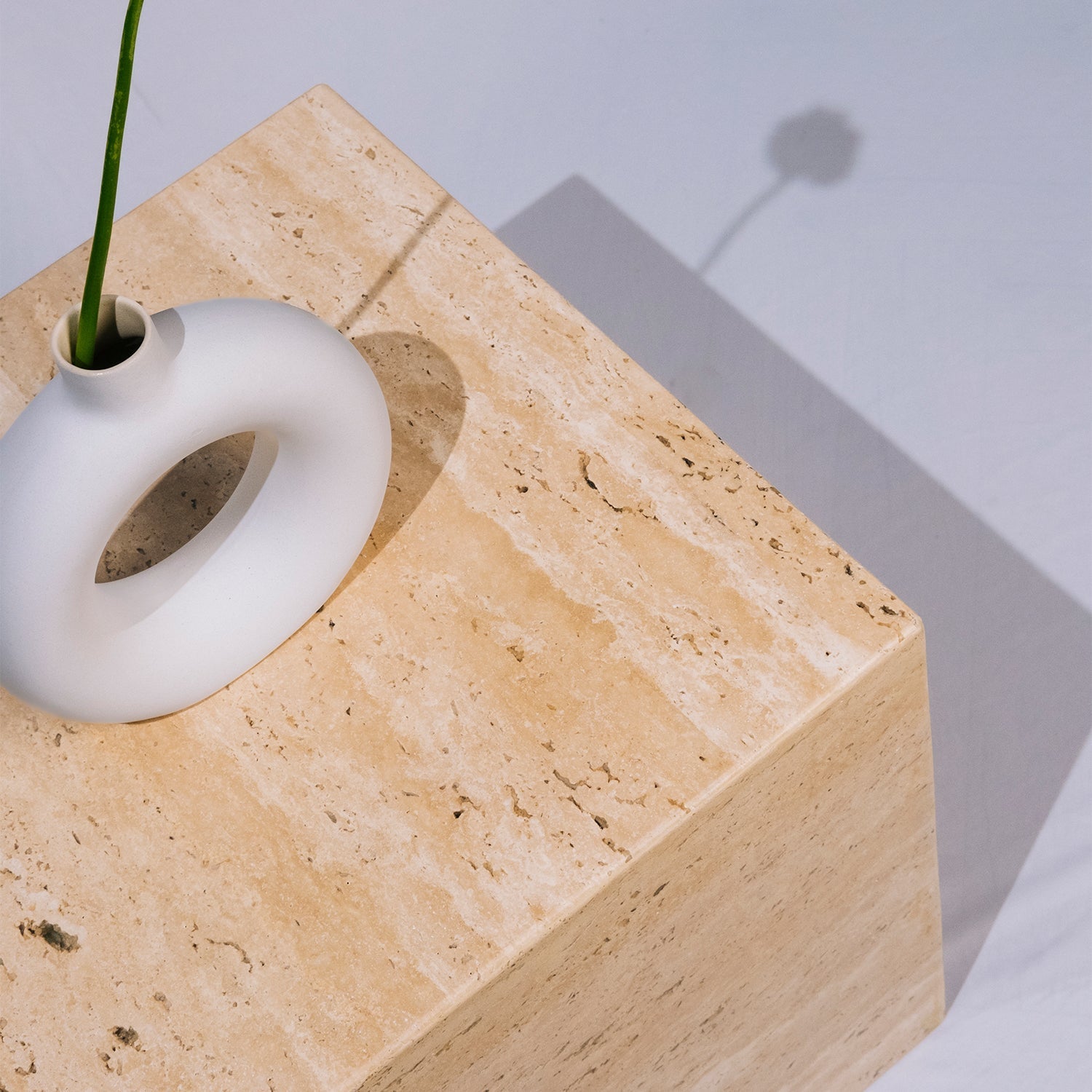 Travertine Cube