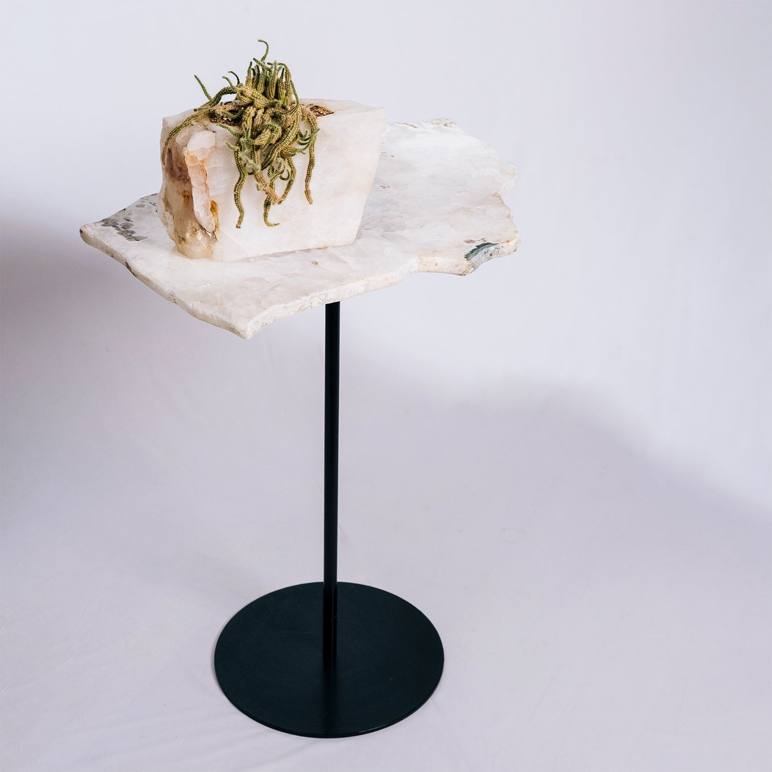 Quartz Side Table