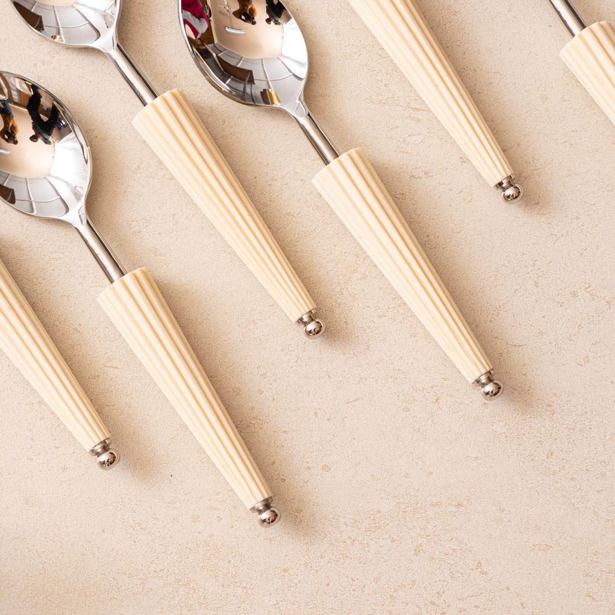 All Purpose Spoons Set of 6 - Ivory Umbrella