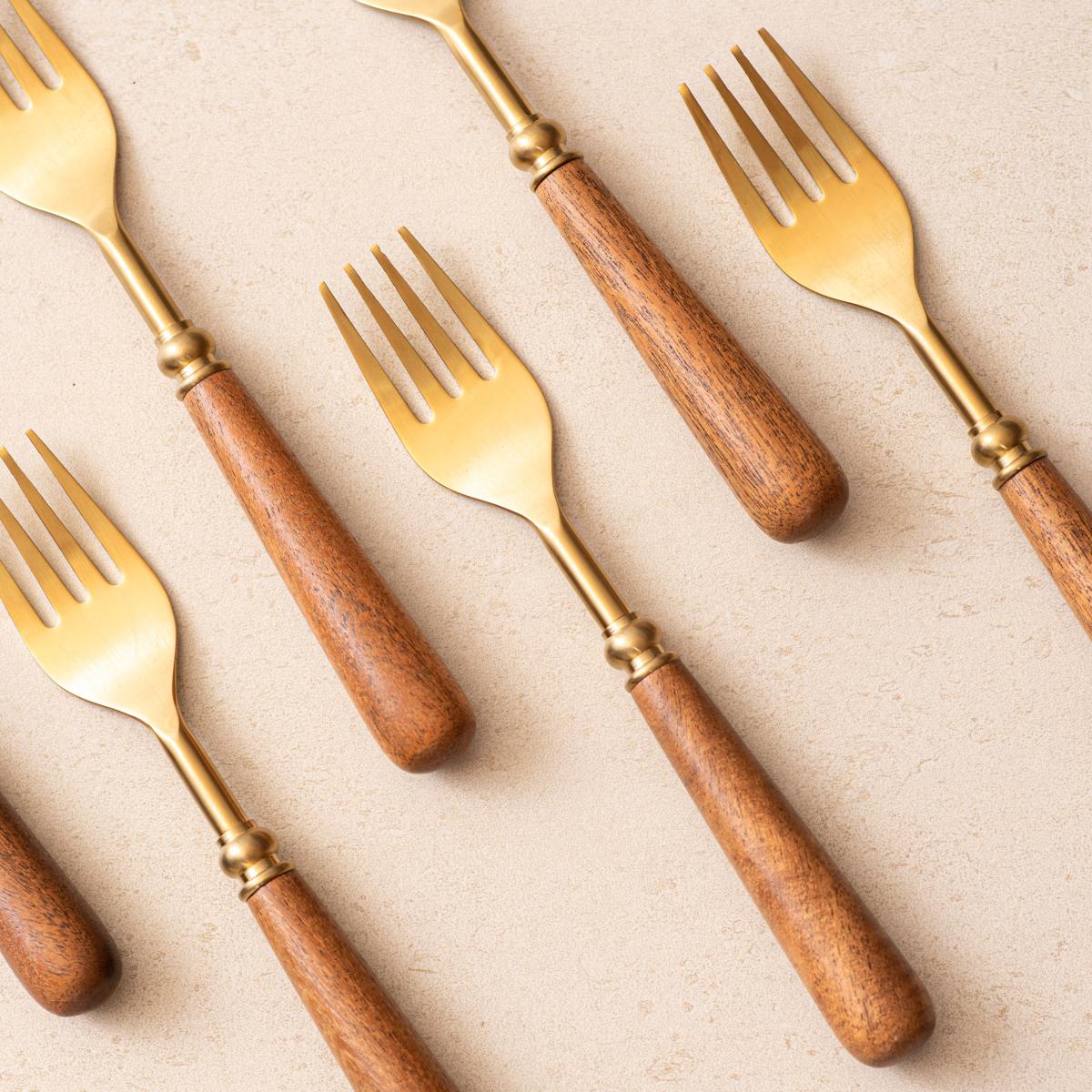 All Purpose Forks Set of 6 – Earthy Luxe