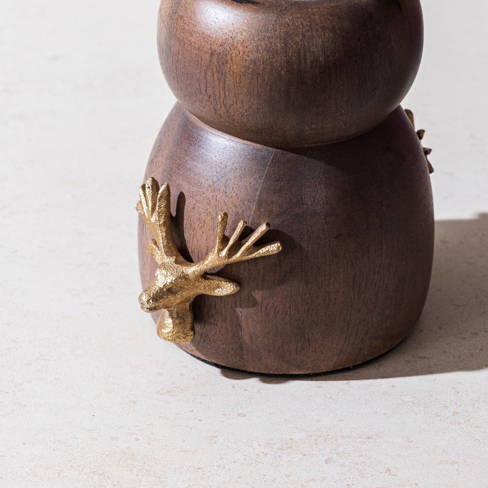 Deer Candle Holder Large