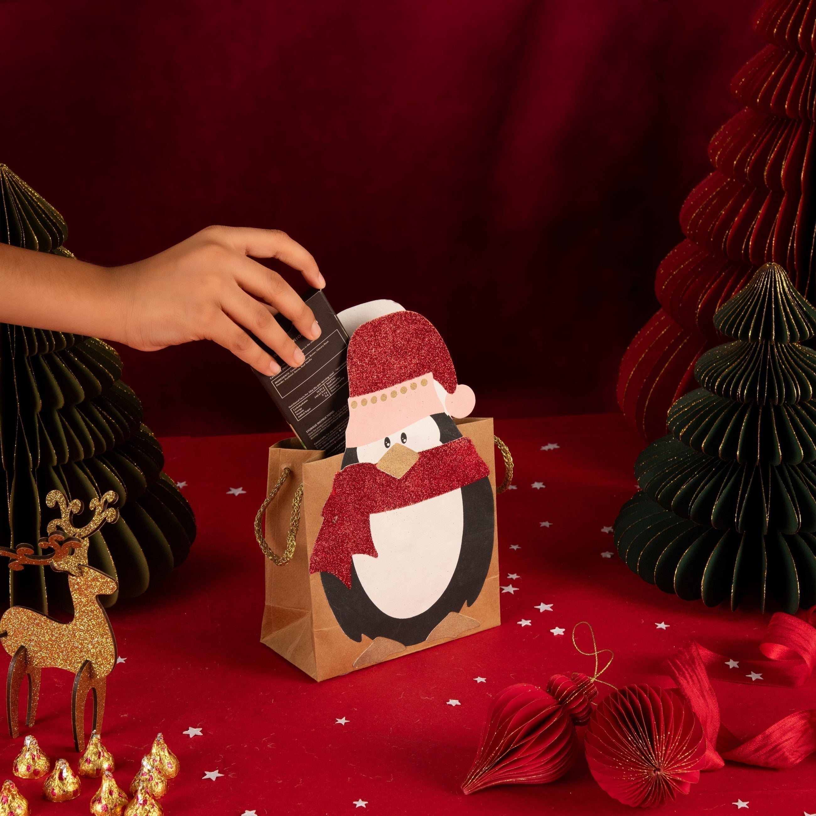 Penguin Shaped Bag (Set of 2)