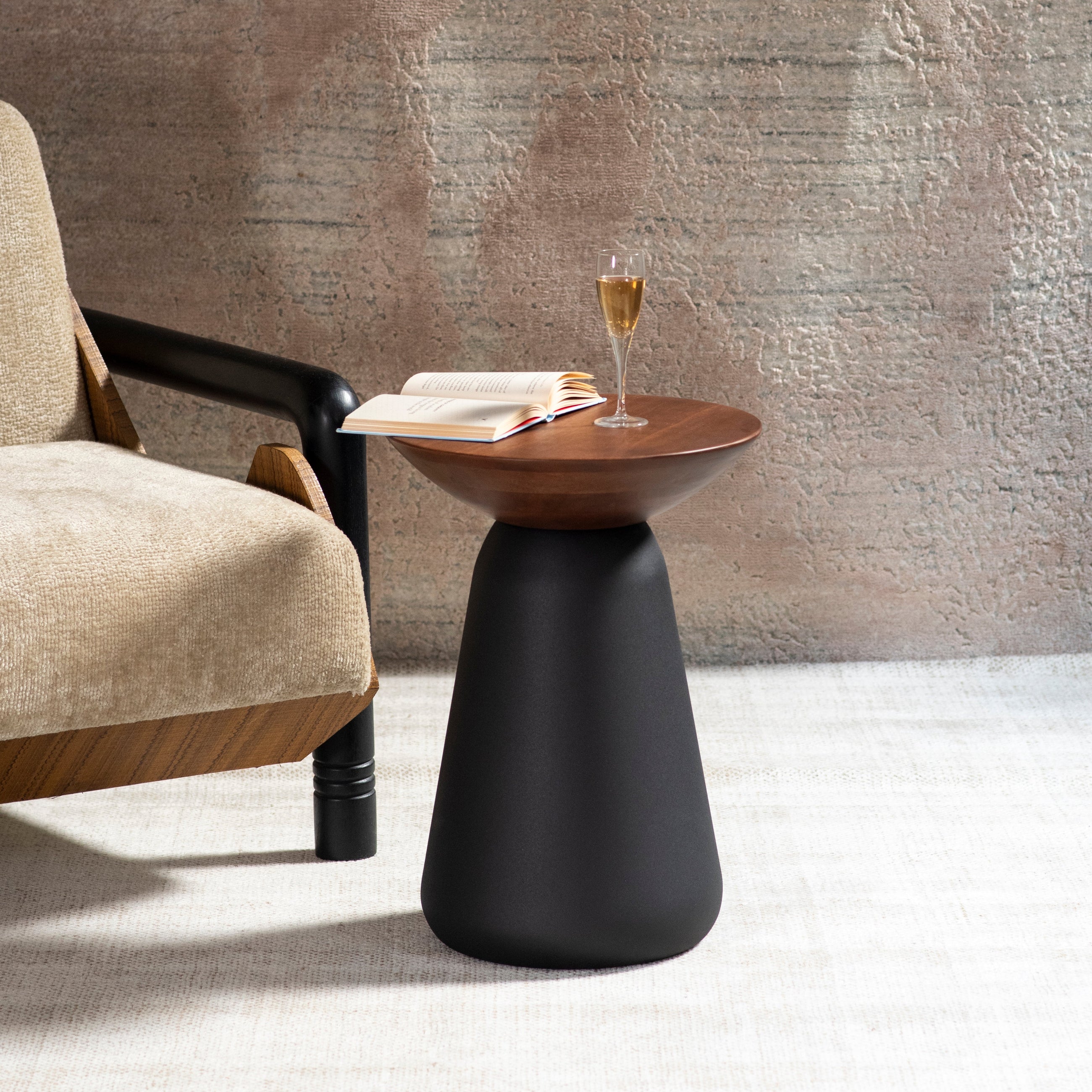 Nat Table Tall - Black