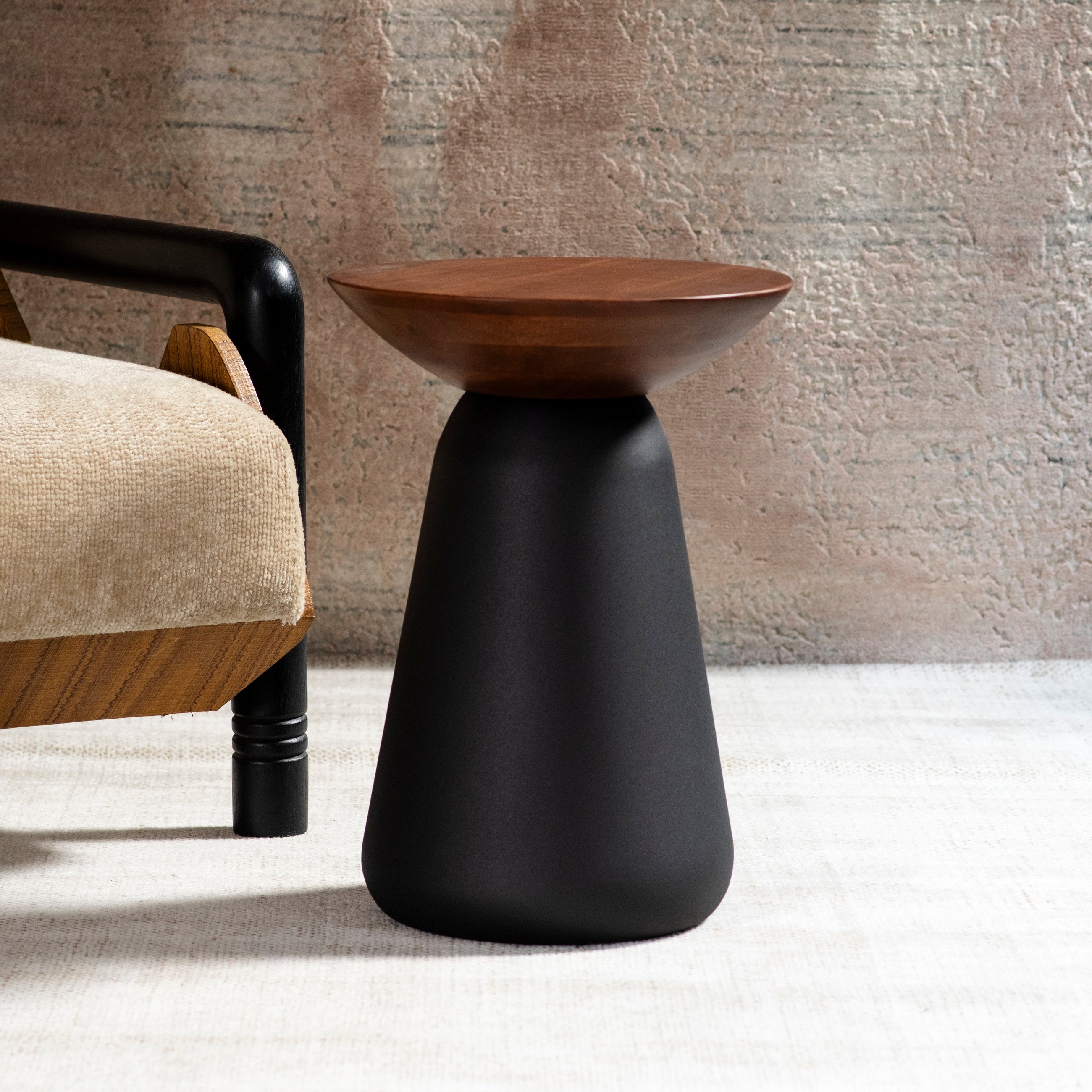 Nat Table Tall - Black