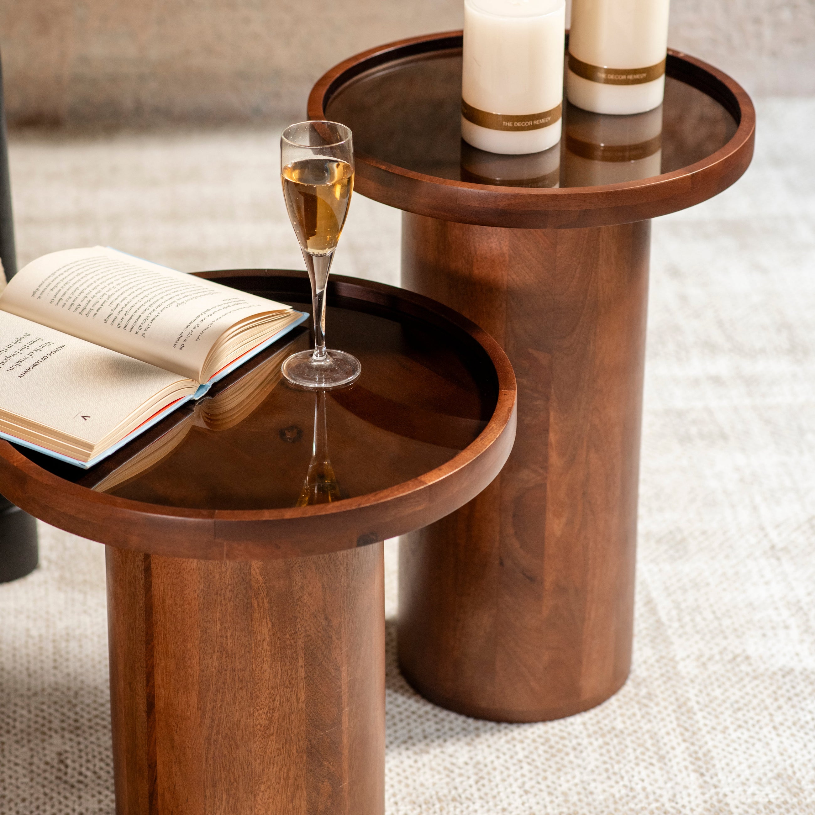 Woody Tables Set of Two