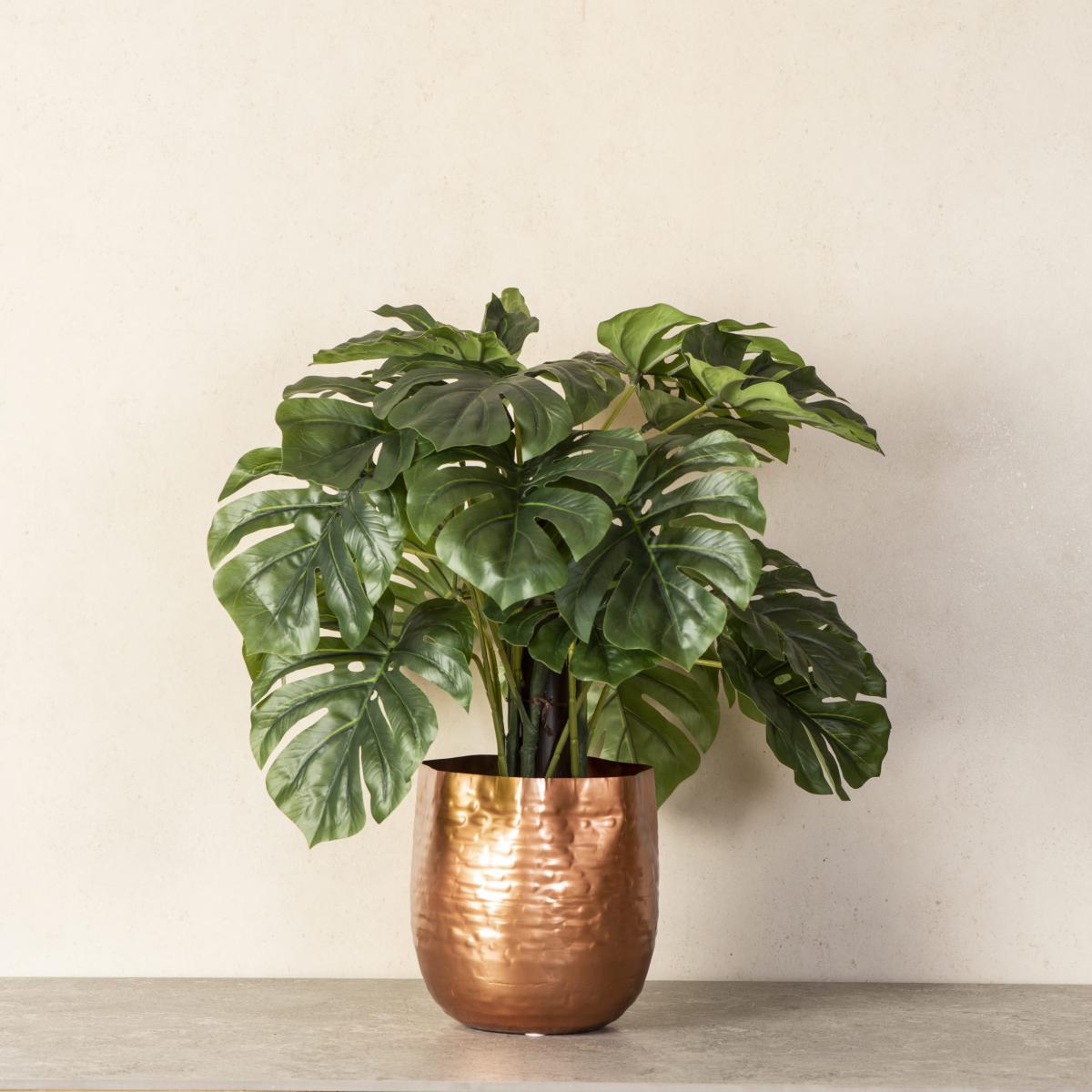 Fluid Mini Rose Gold Planter