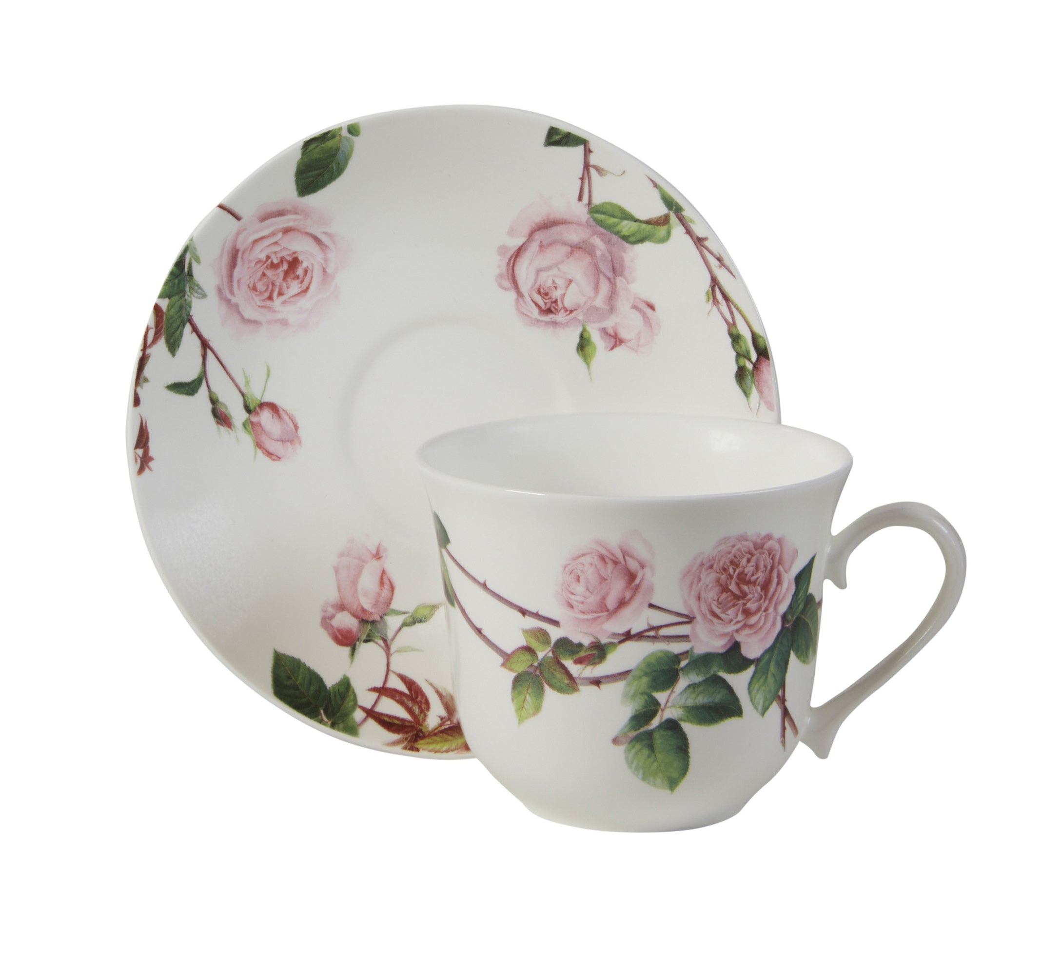 David Austen Chats Breakfast Cup & Scr (Box of 2)