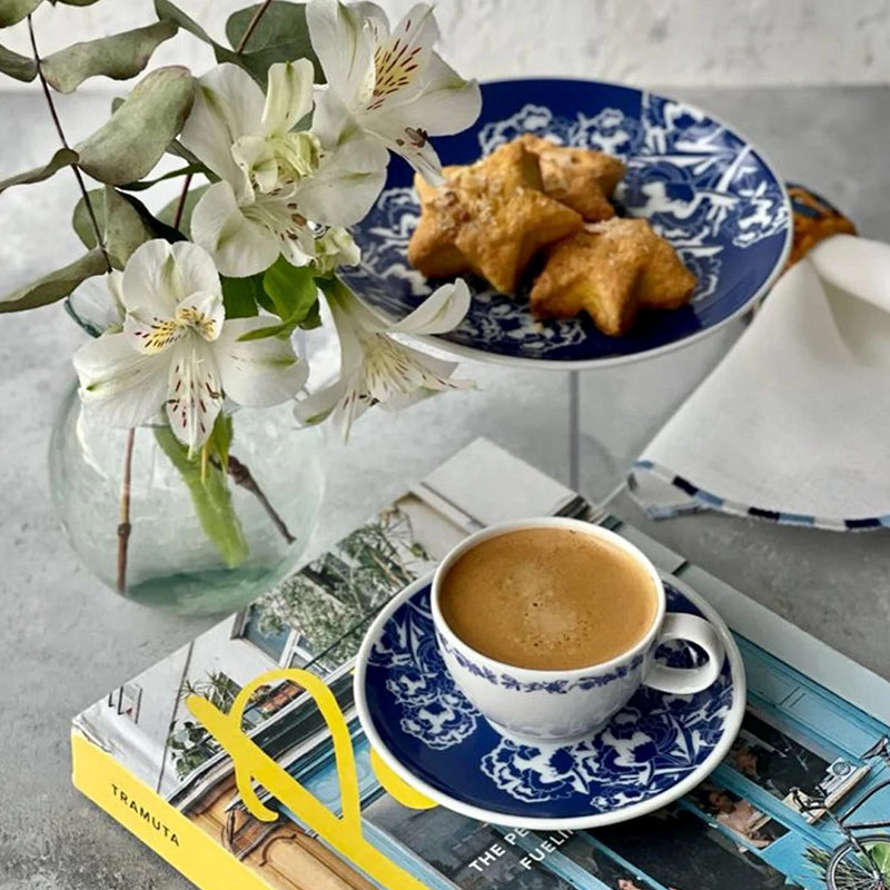 Georgian Garden Espresso Coffee Cups (Gift Box Set of 2)