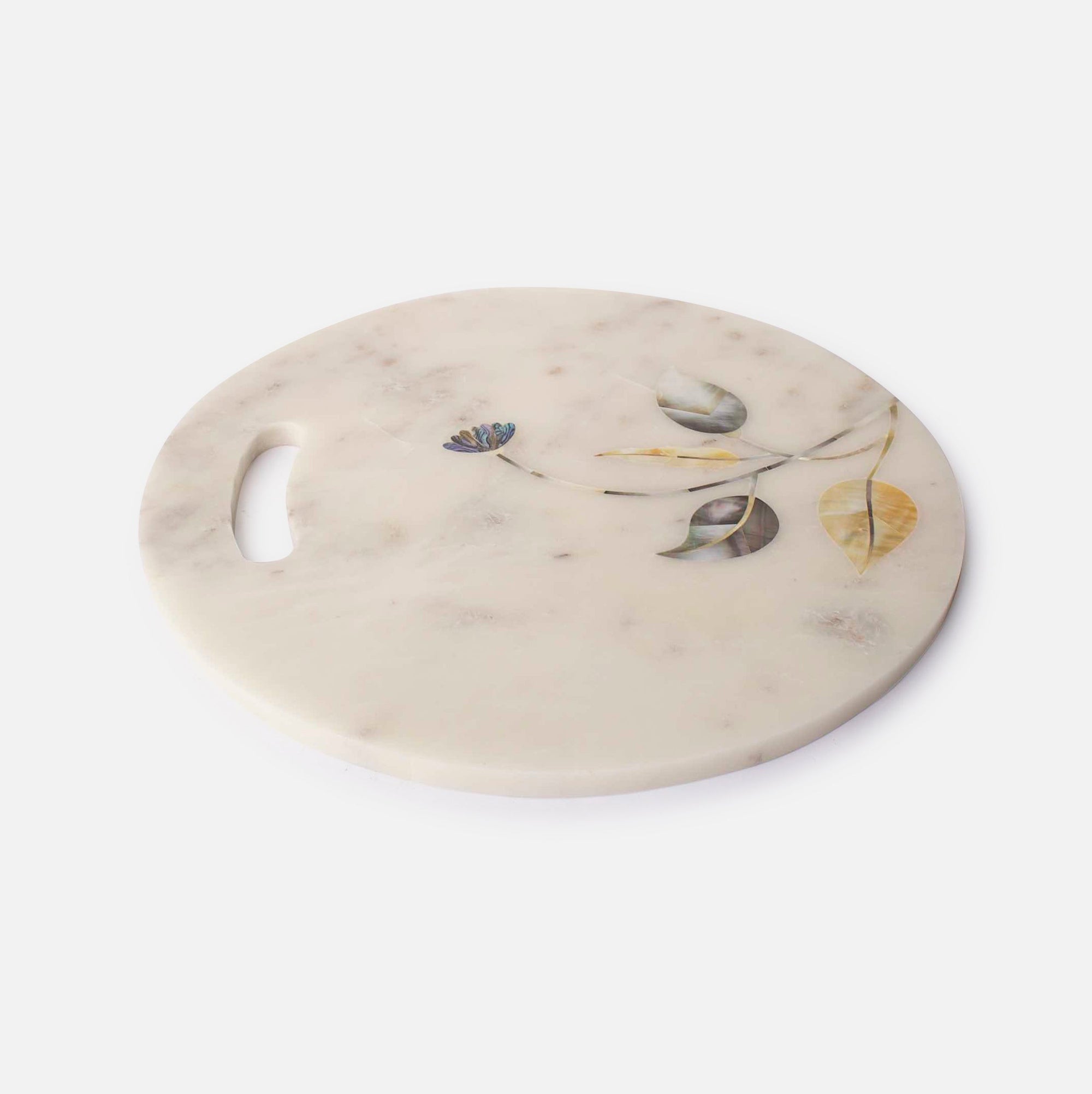 CHAMELI - IVORY MARBLE PLATTER