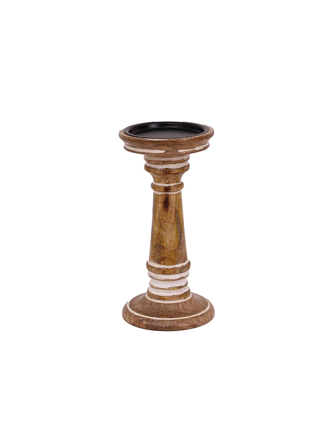 Deheri Candle Stand & Khubani Runner Gift Box (Camel Brown)