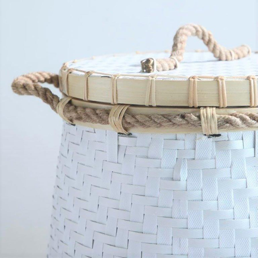 Adana white basket