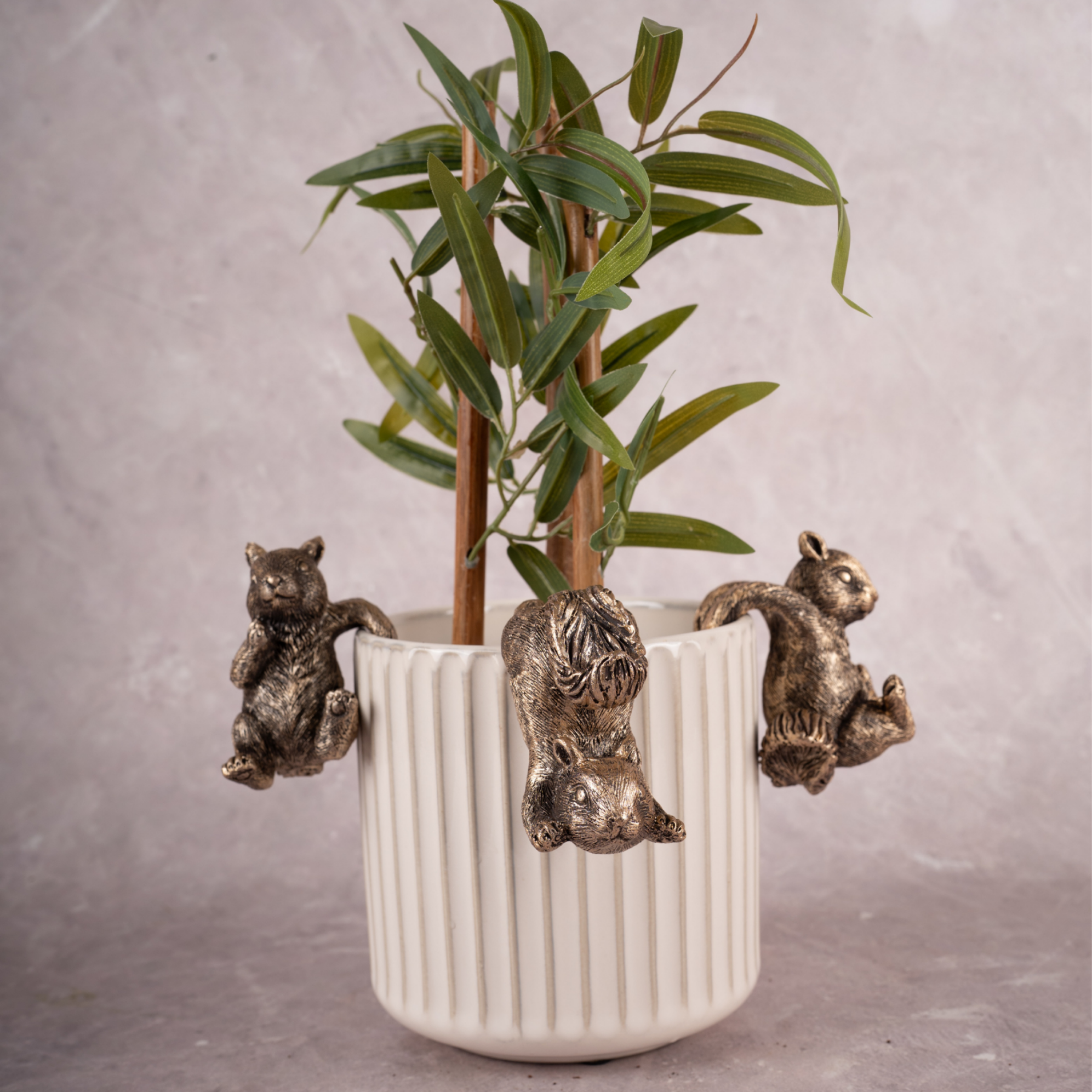 Squirrel Squad - Set of 3 (Gold)