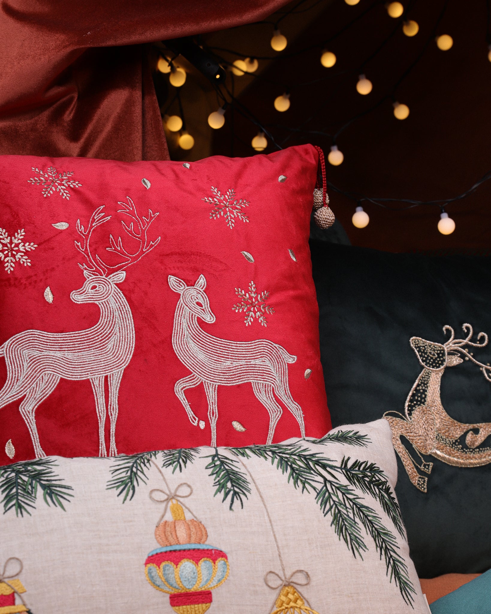 Cushion Cover - Joyful Duo