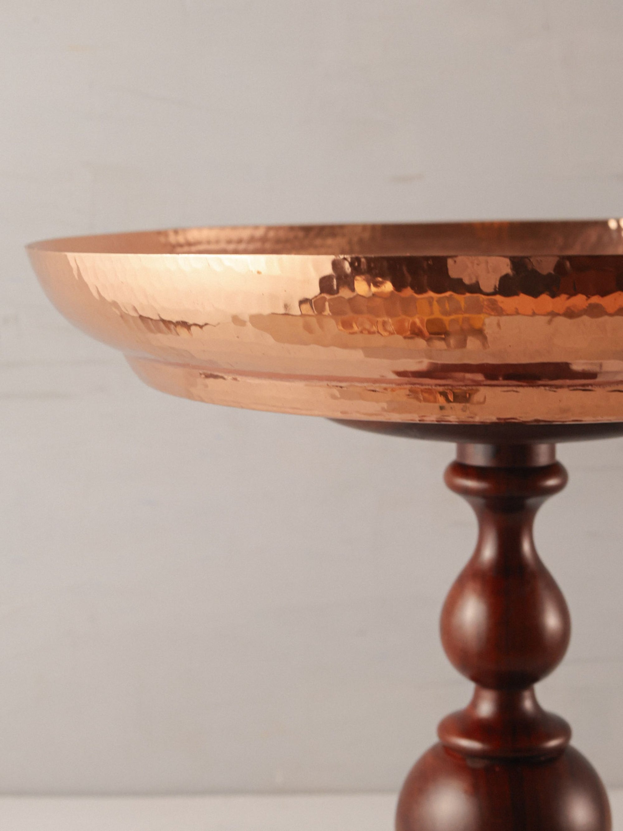 Brass Pillar Serveware