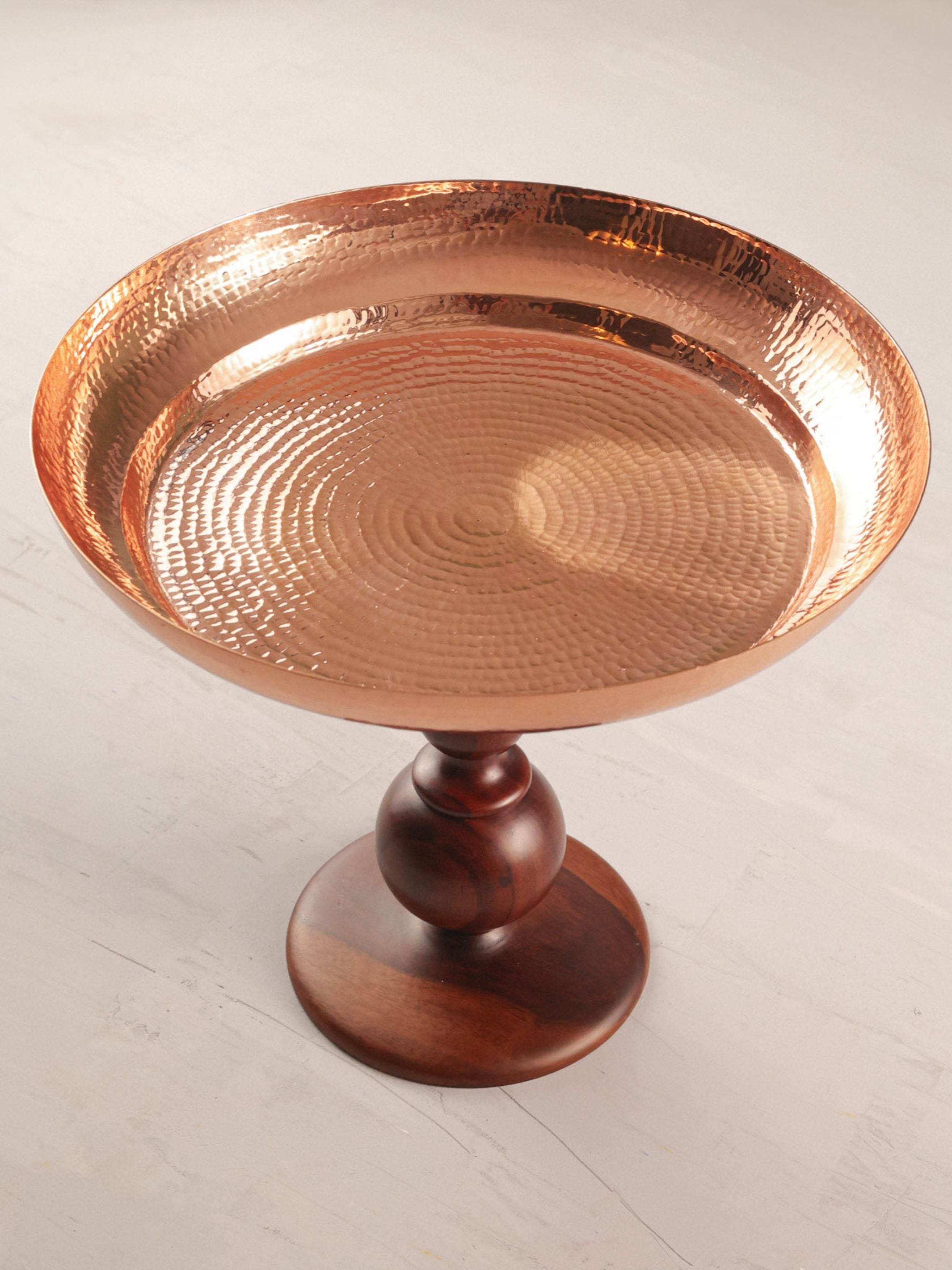 Brass Pillar Serveware