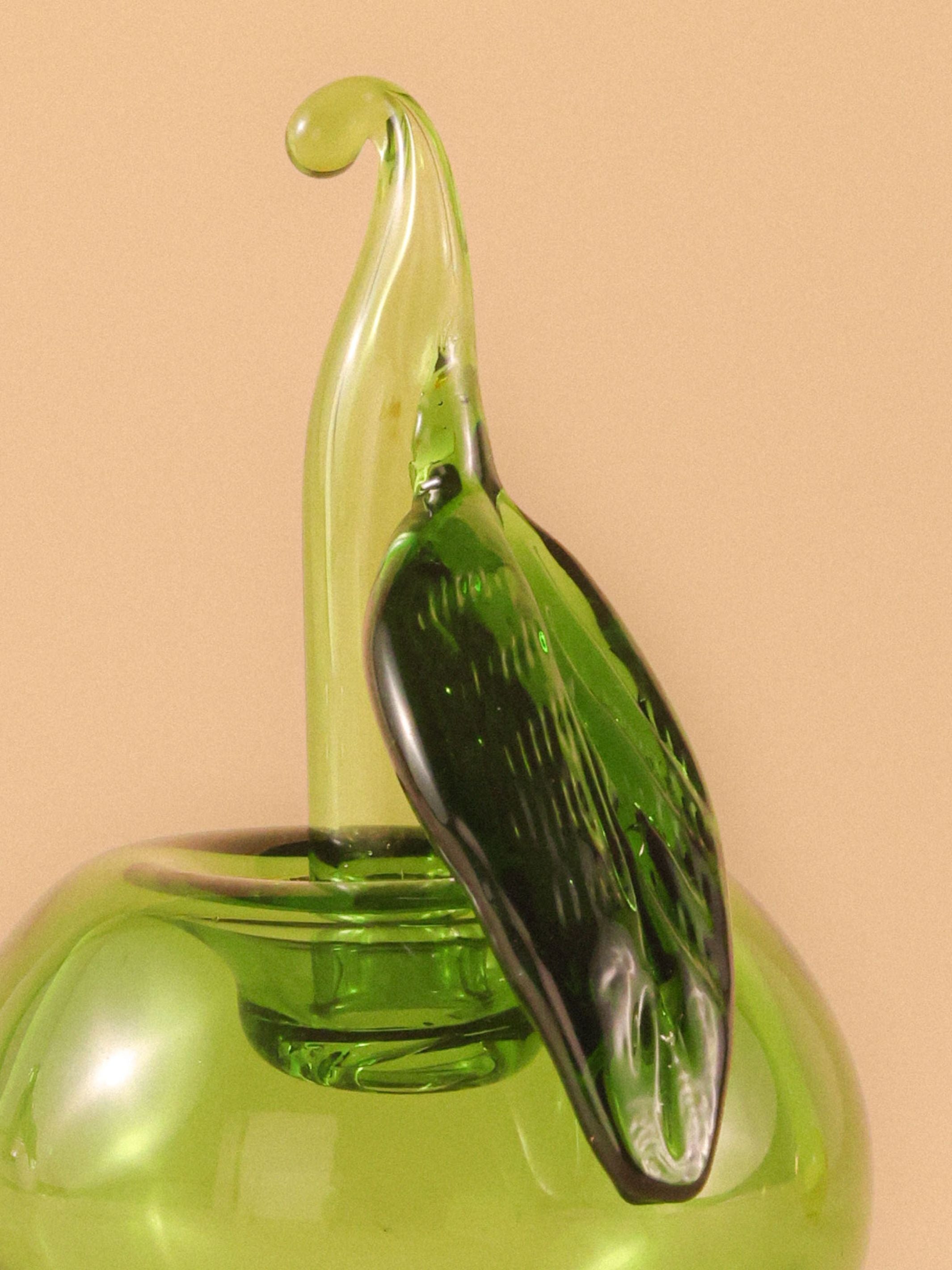 Table Decor - Murano Glass Cherry Apple