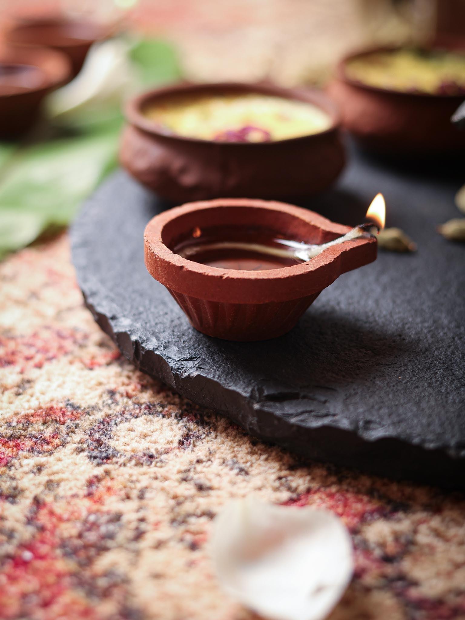 Round Slate Platter