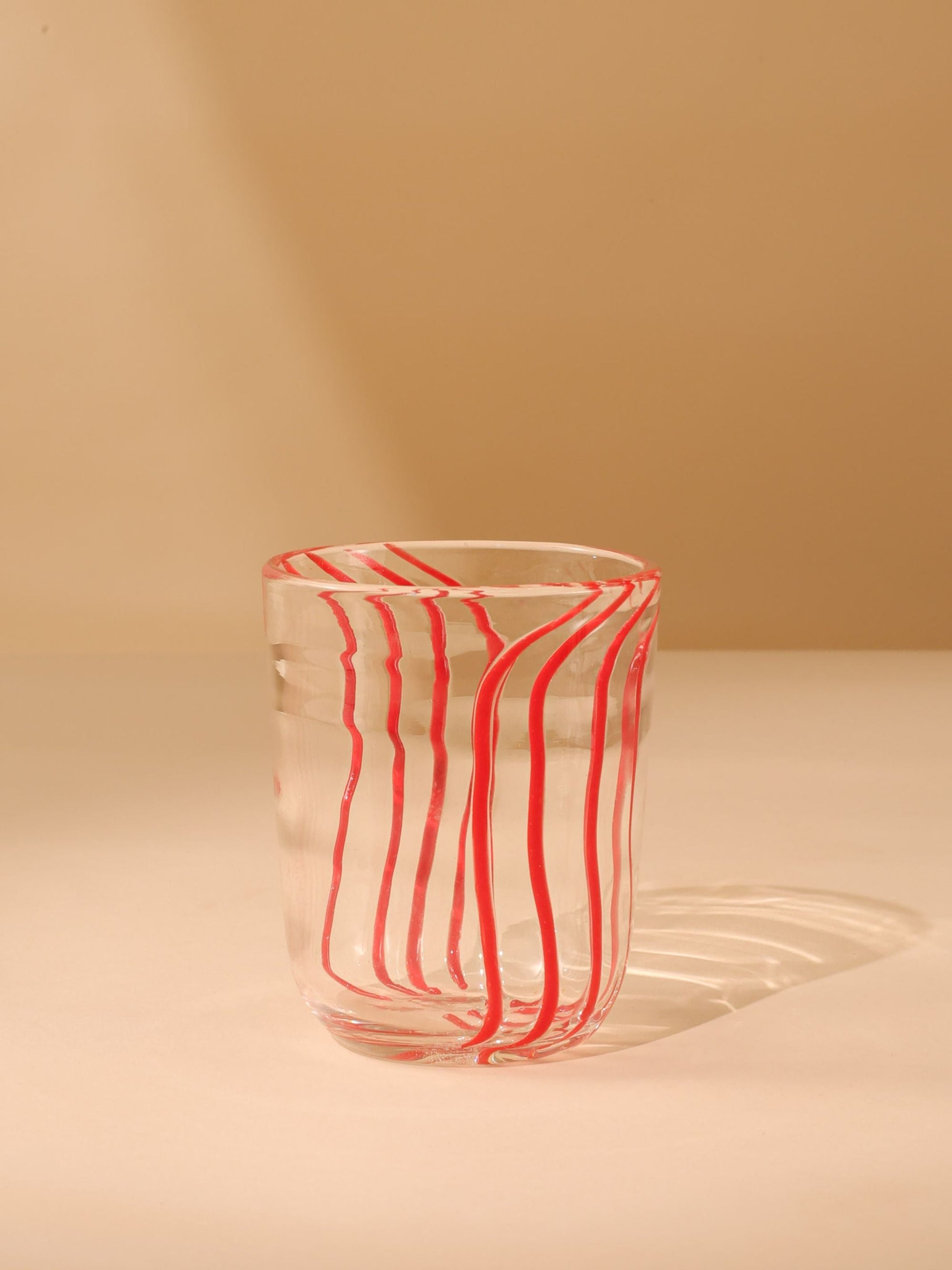 Handblown Glass - Beachcomber Red