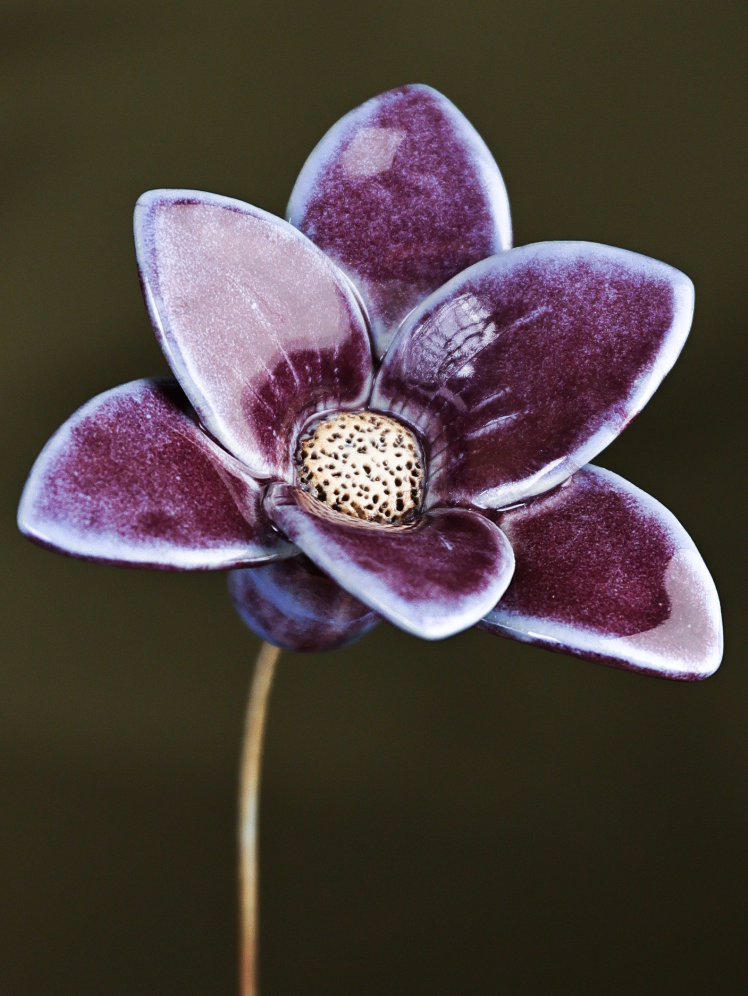 Buttercup- Single Flower stem - Purple