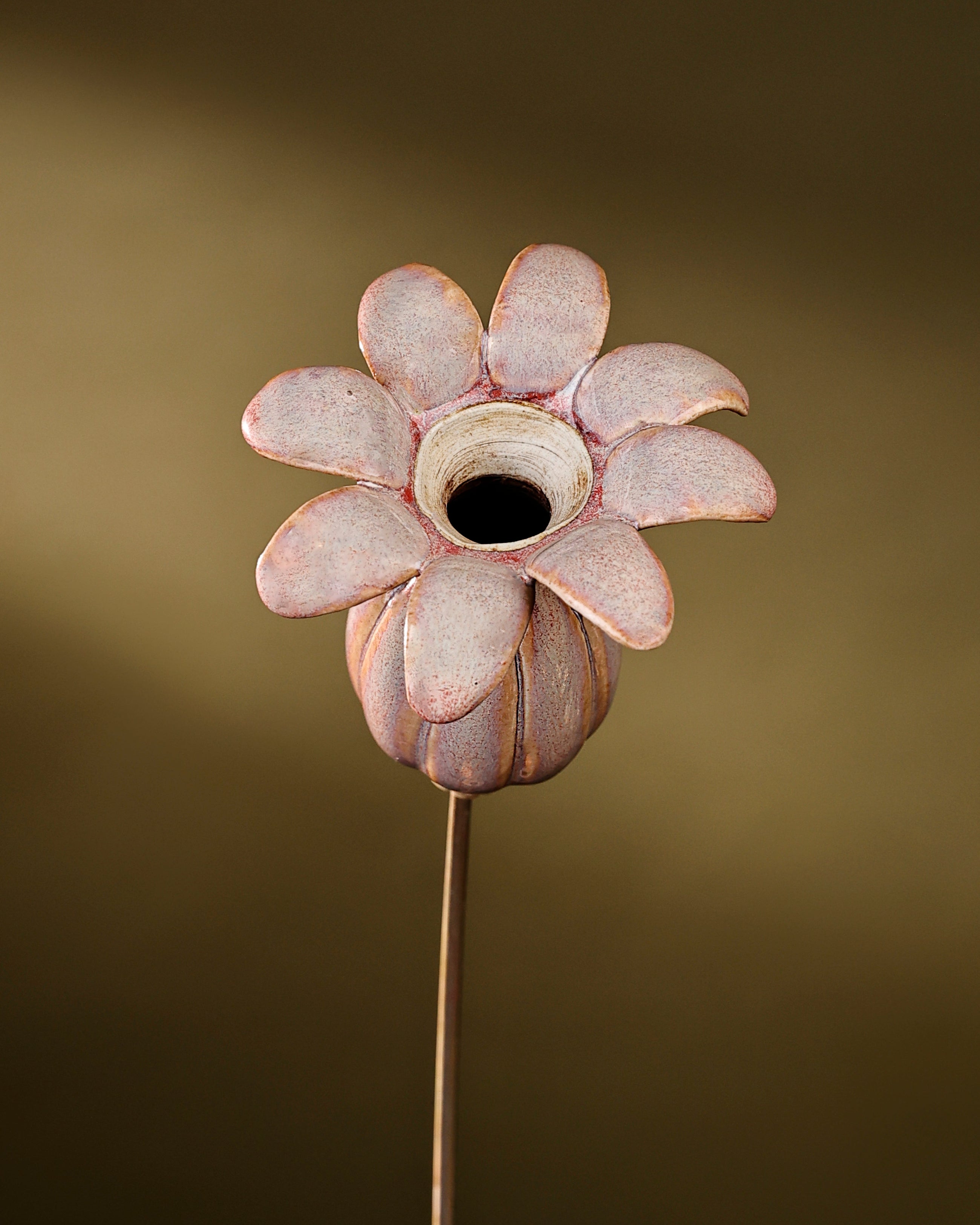 Flowering Pod Tall -single - Blush