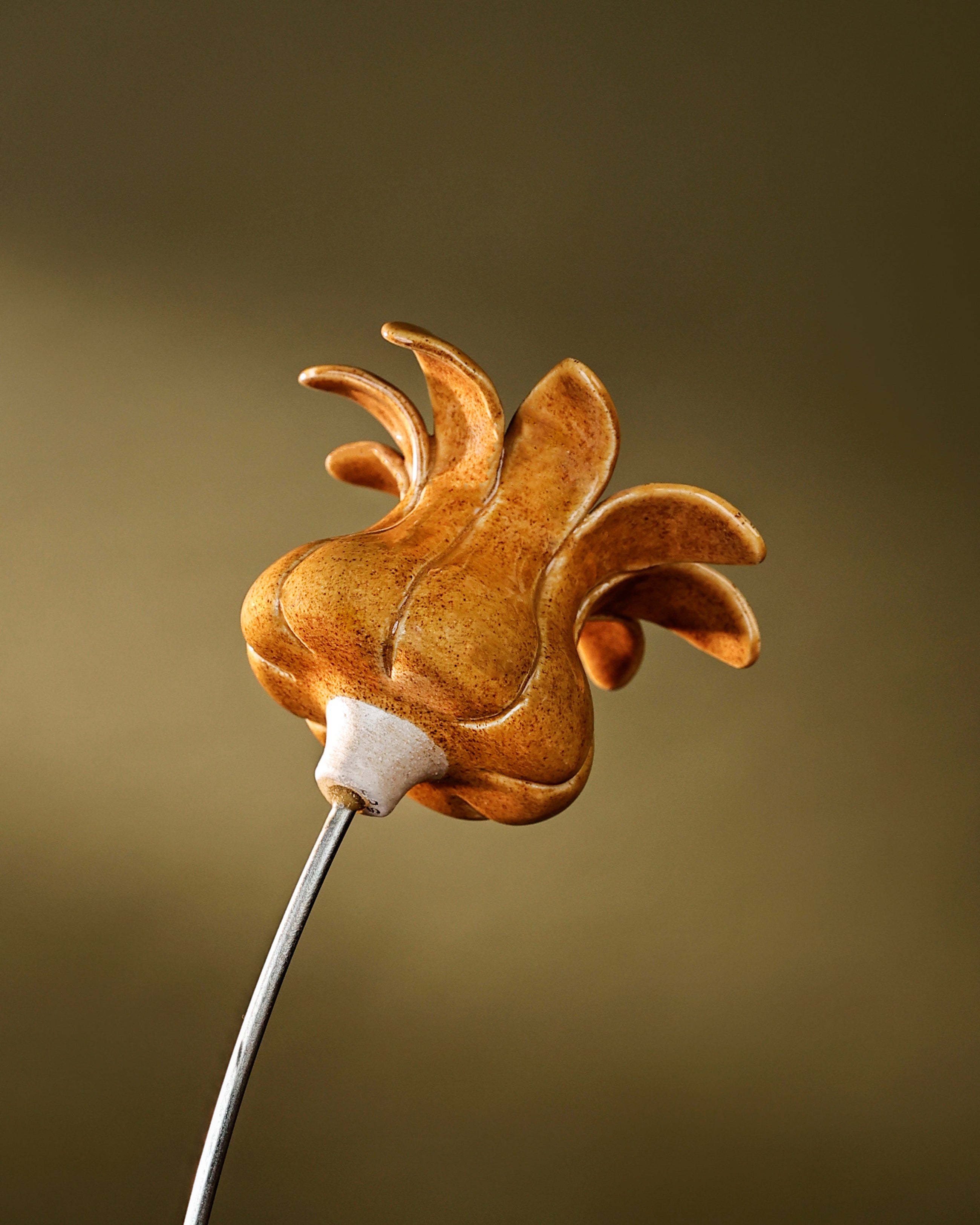 Blooming Pods - Single -Mustard