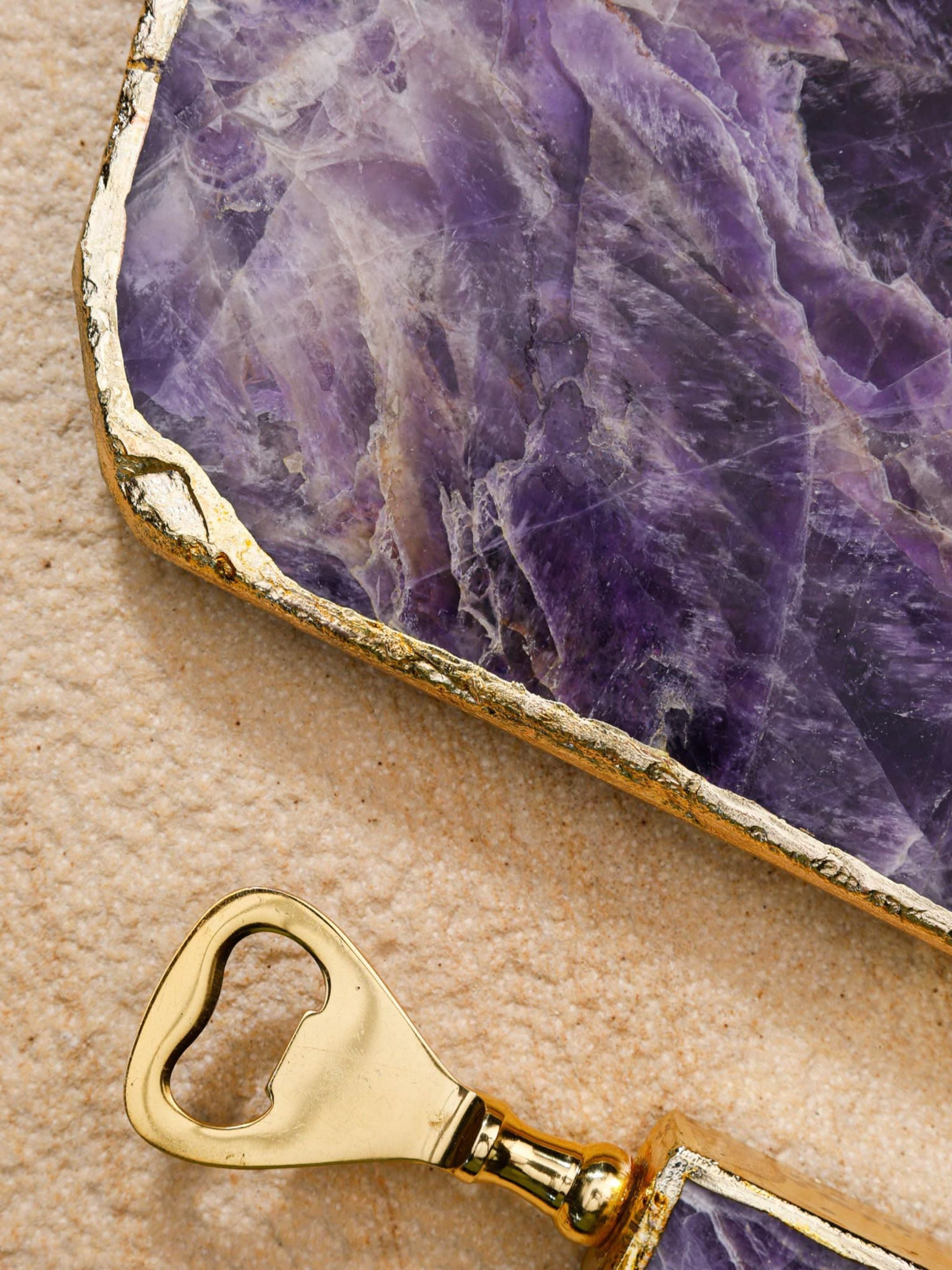 Semi Precious Platter - Amethyst