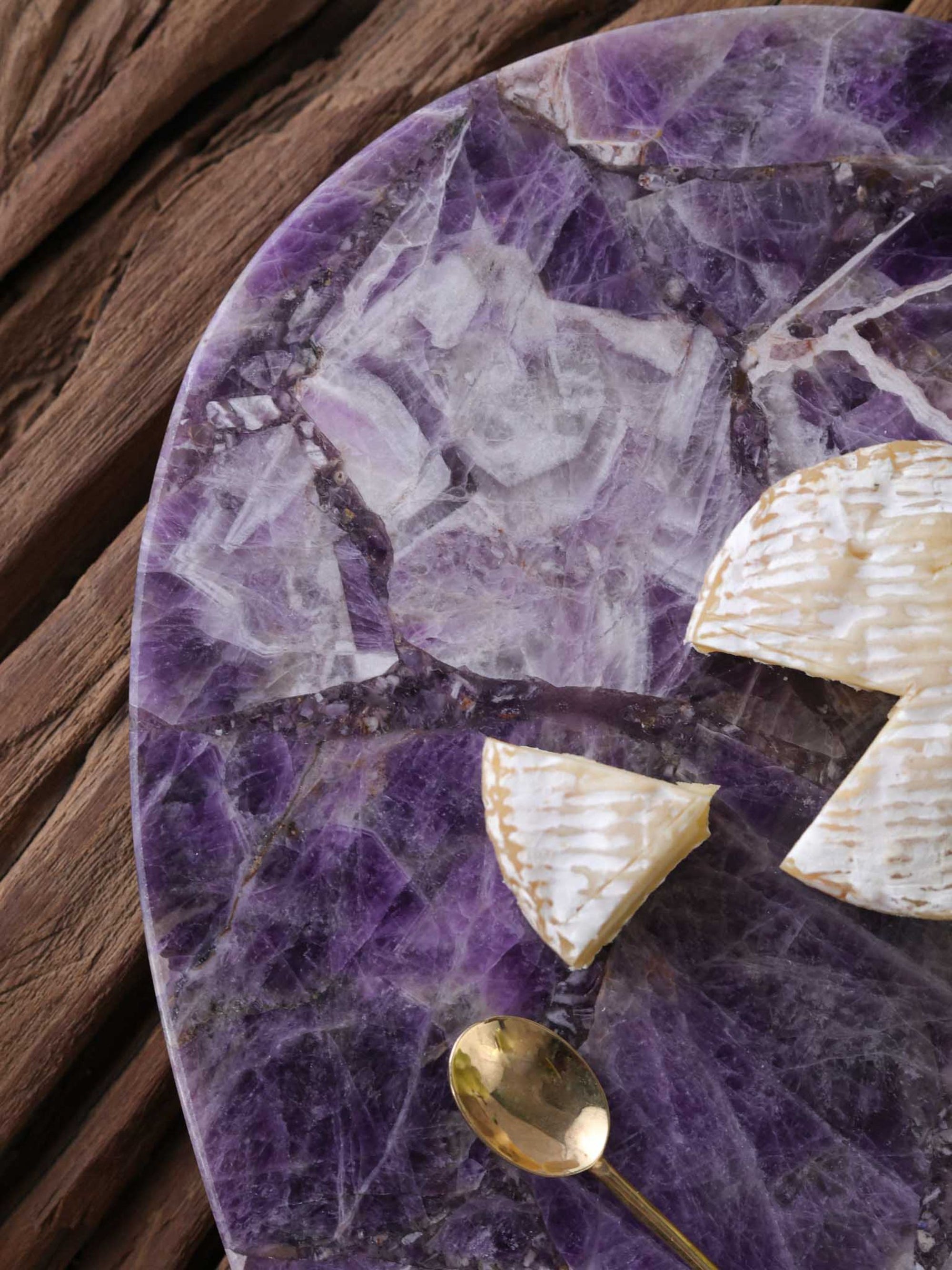 African Amethyst Platter