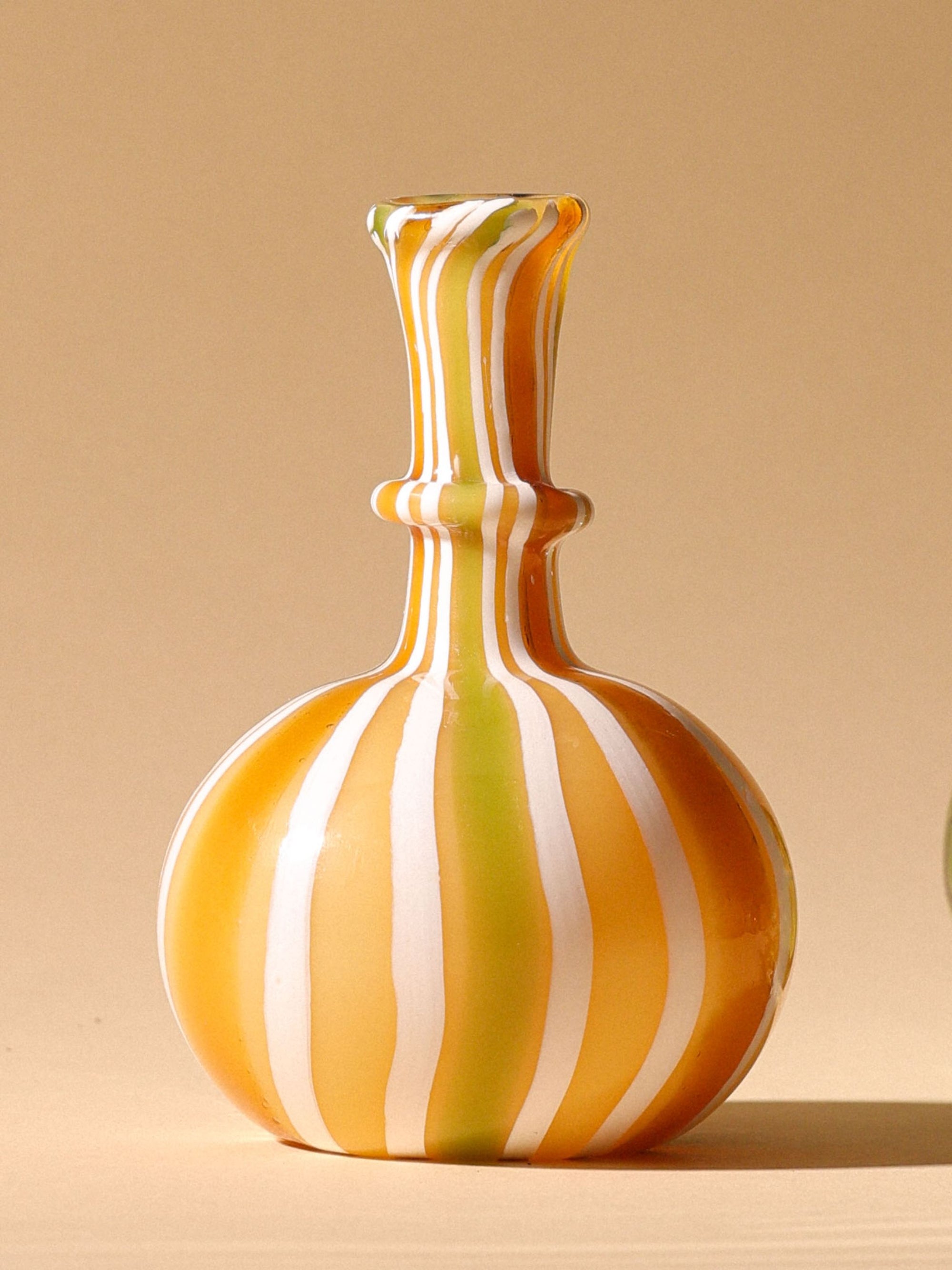 Murano Glass Vase - Earthy Hues