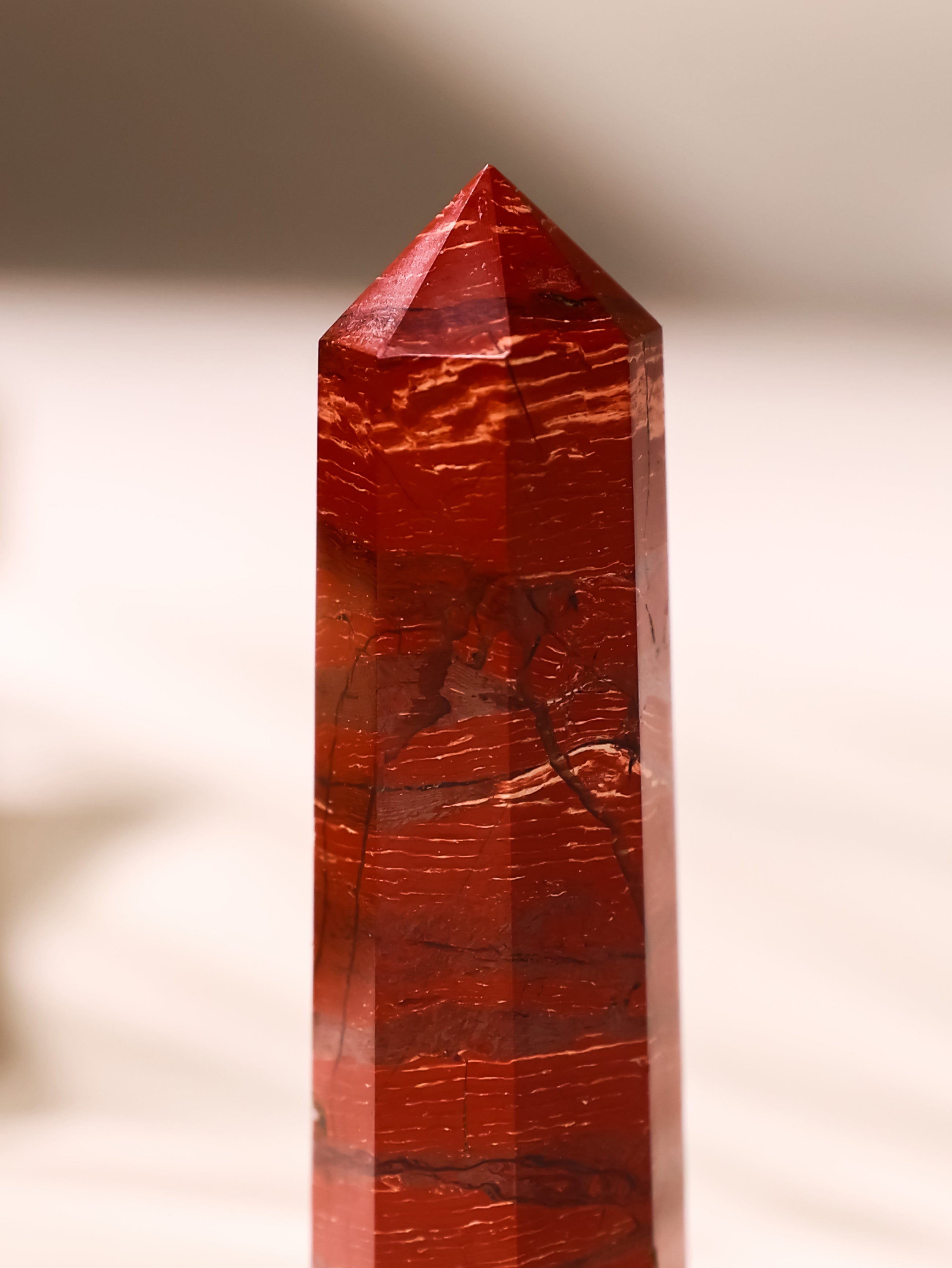 Gemstone Tower - Snakeskin Jasper