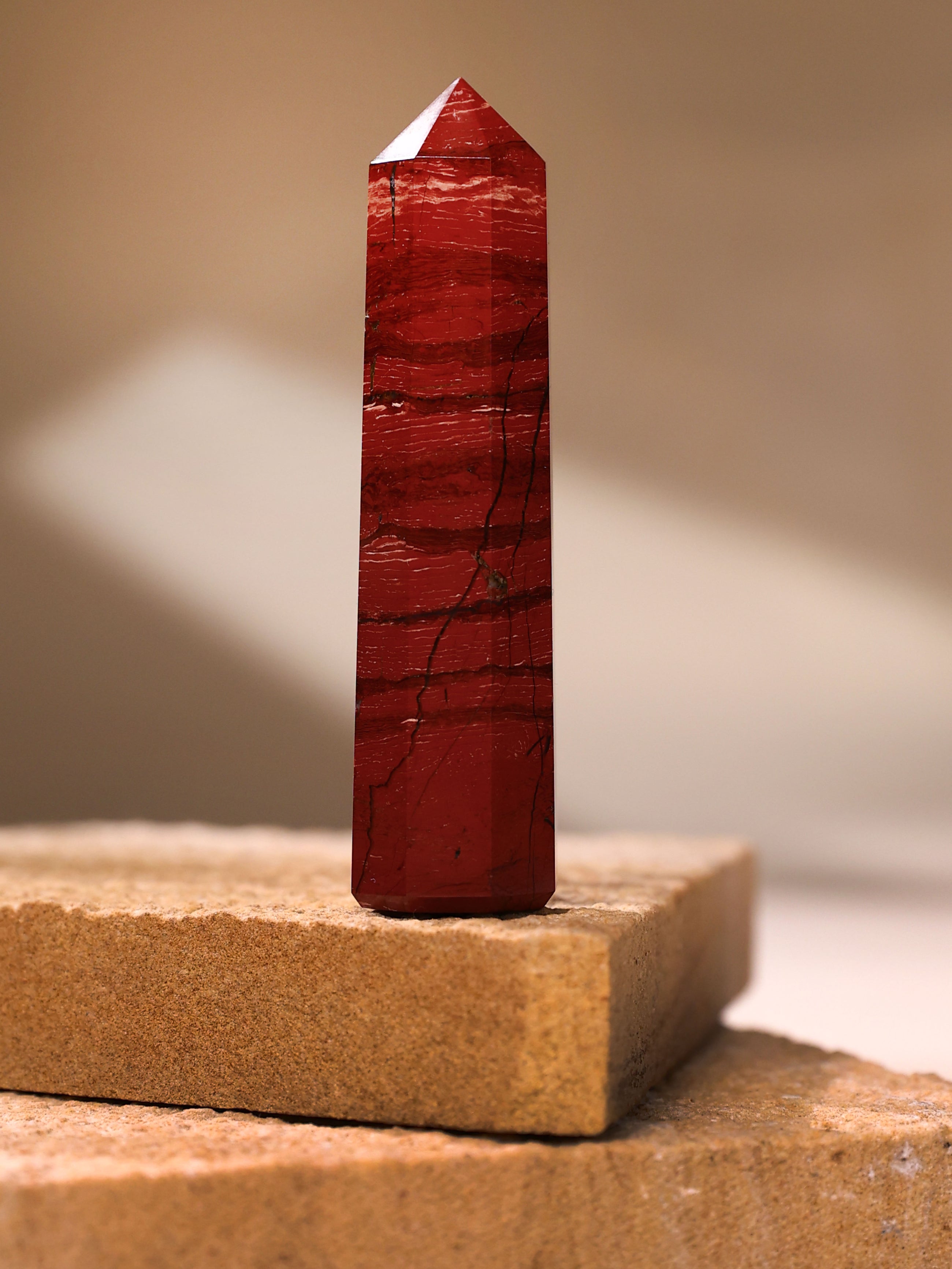 Gemstone Tower - Snakeskin Jasper