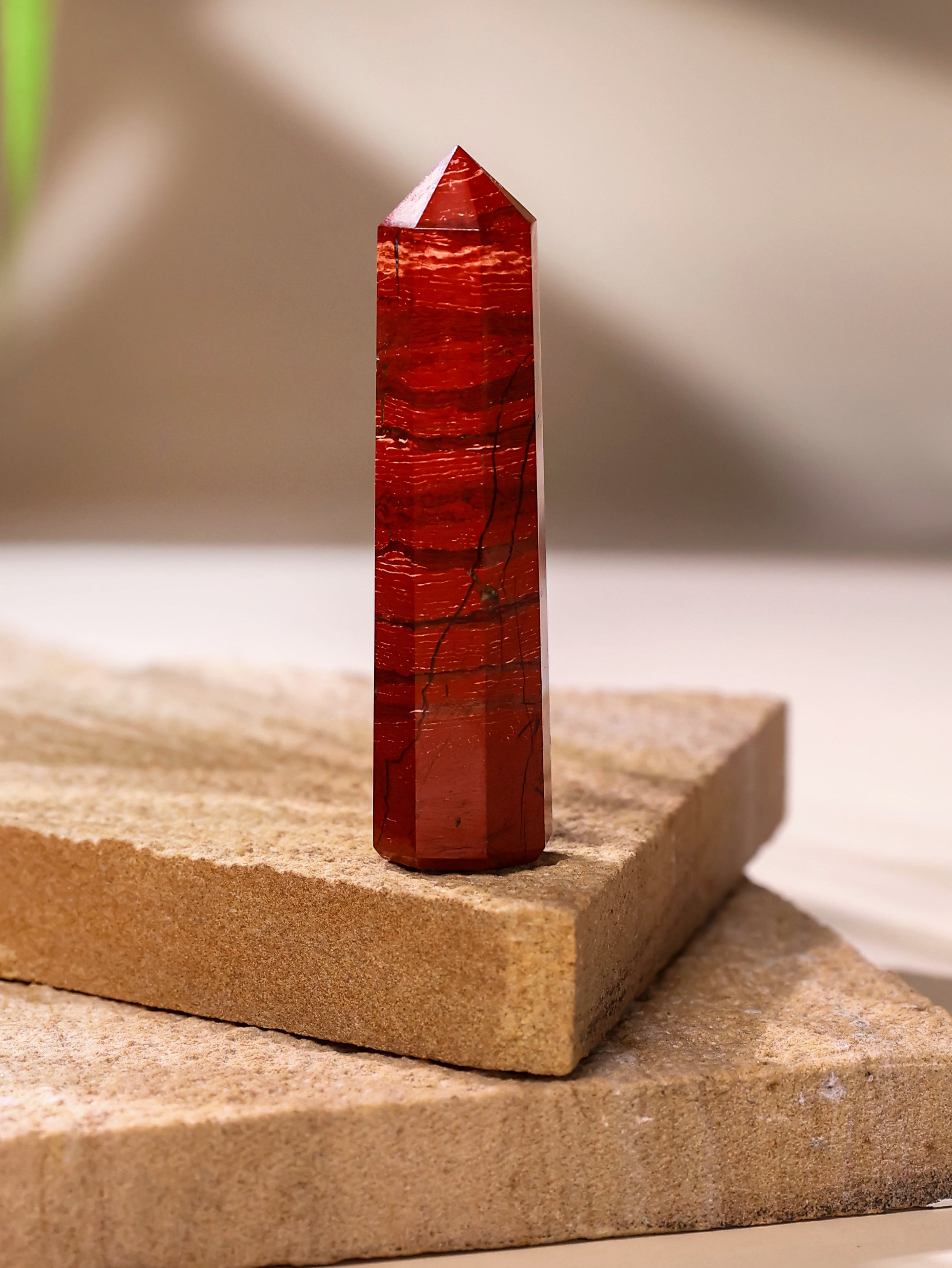 Gemstone Tower - Snakeskin Jasper