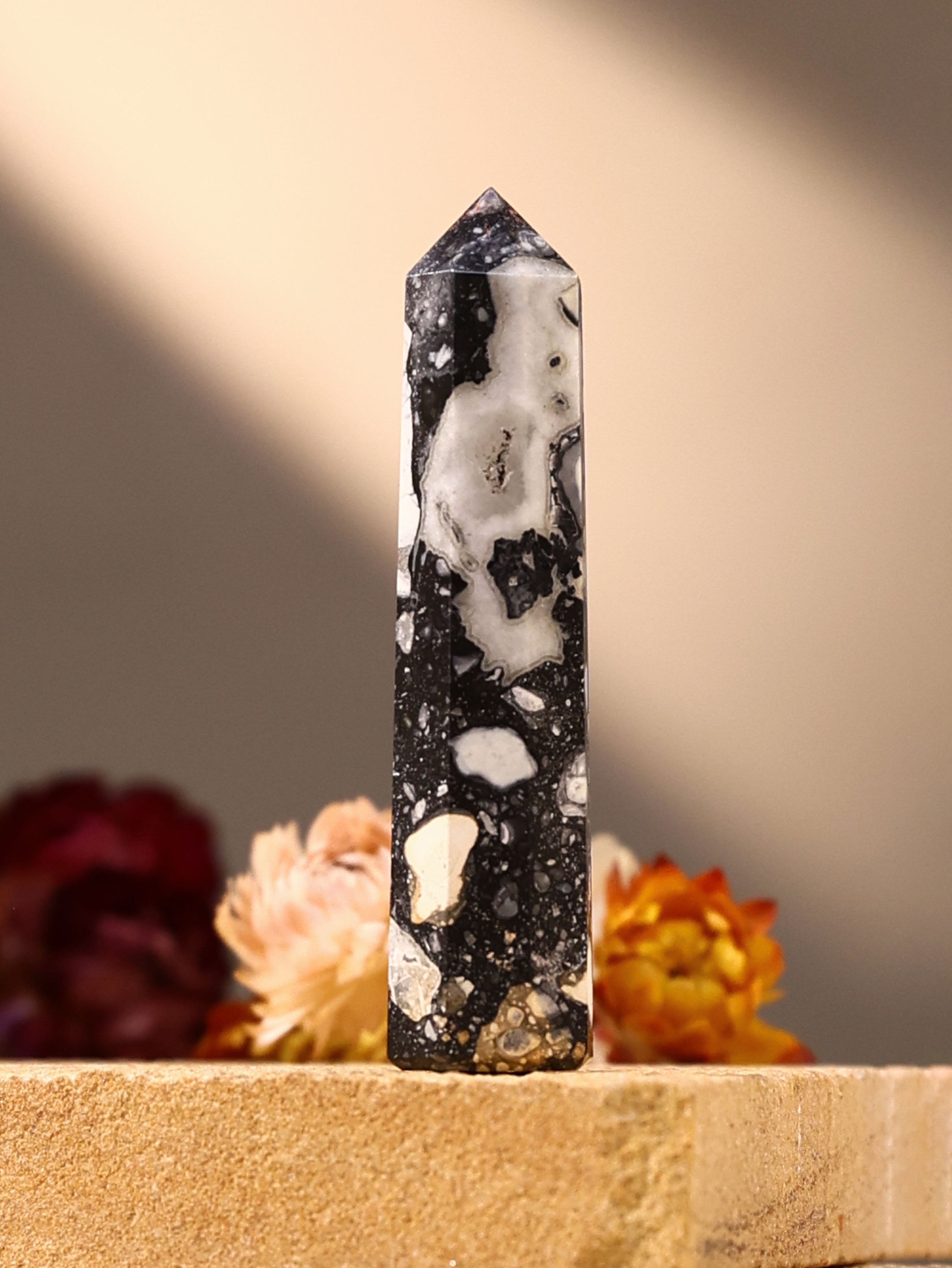 Gemstone Tower - Maligano Jasper