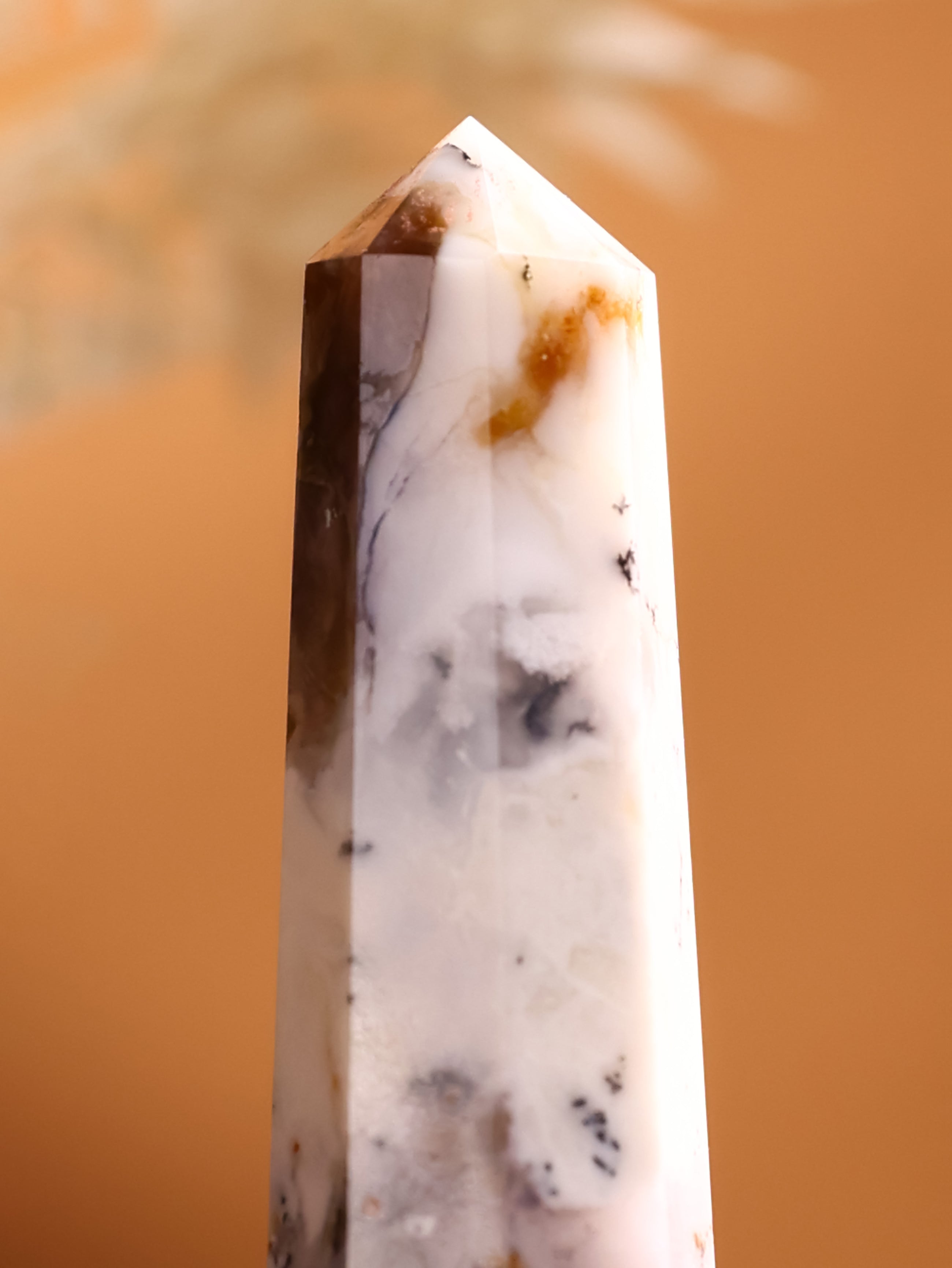 Gemstone Tower - Dendrite Opal
