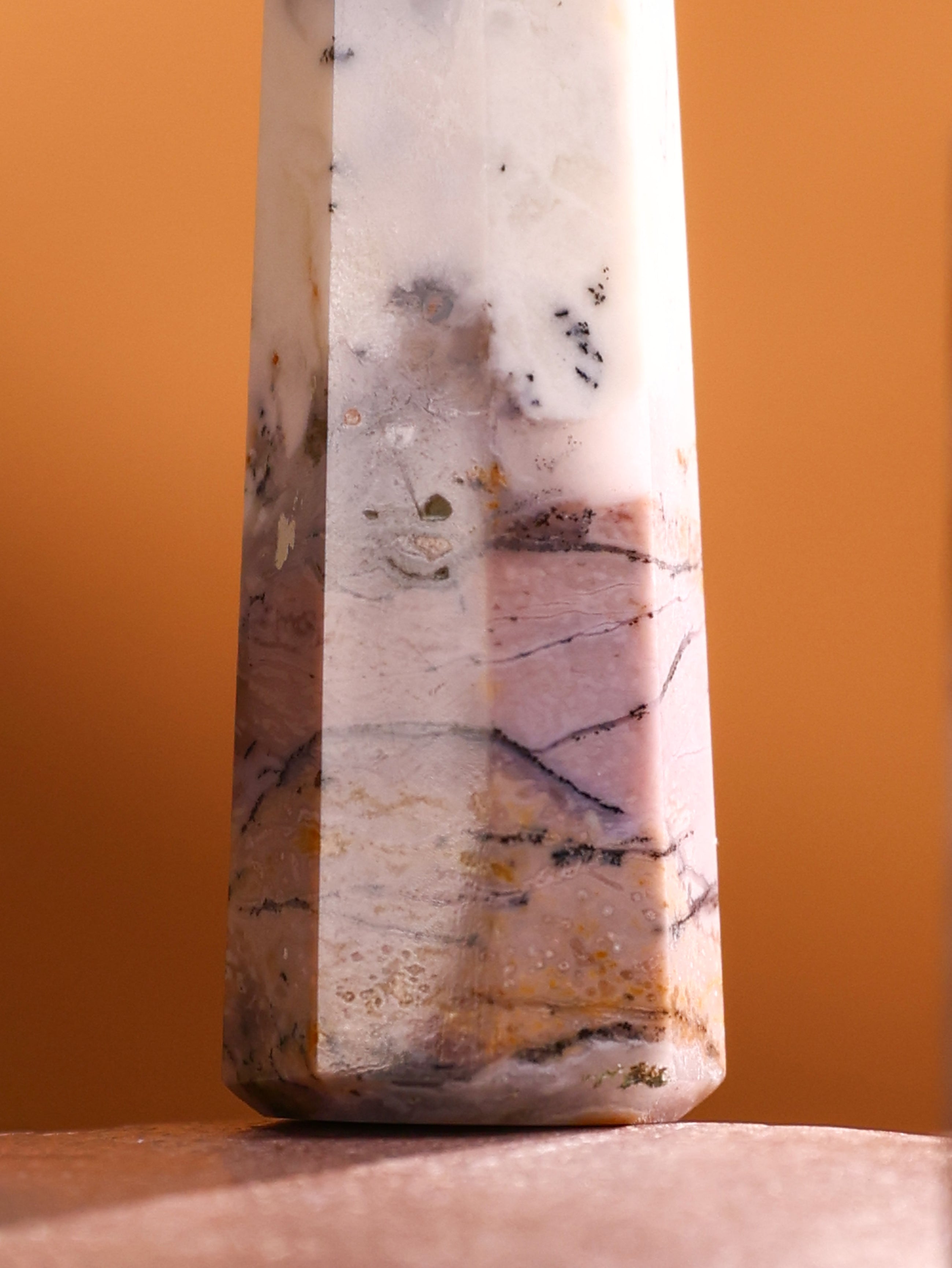 Gemstone Tower - Dendrite Opal