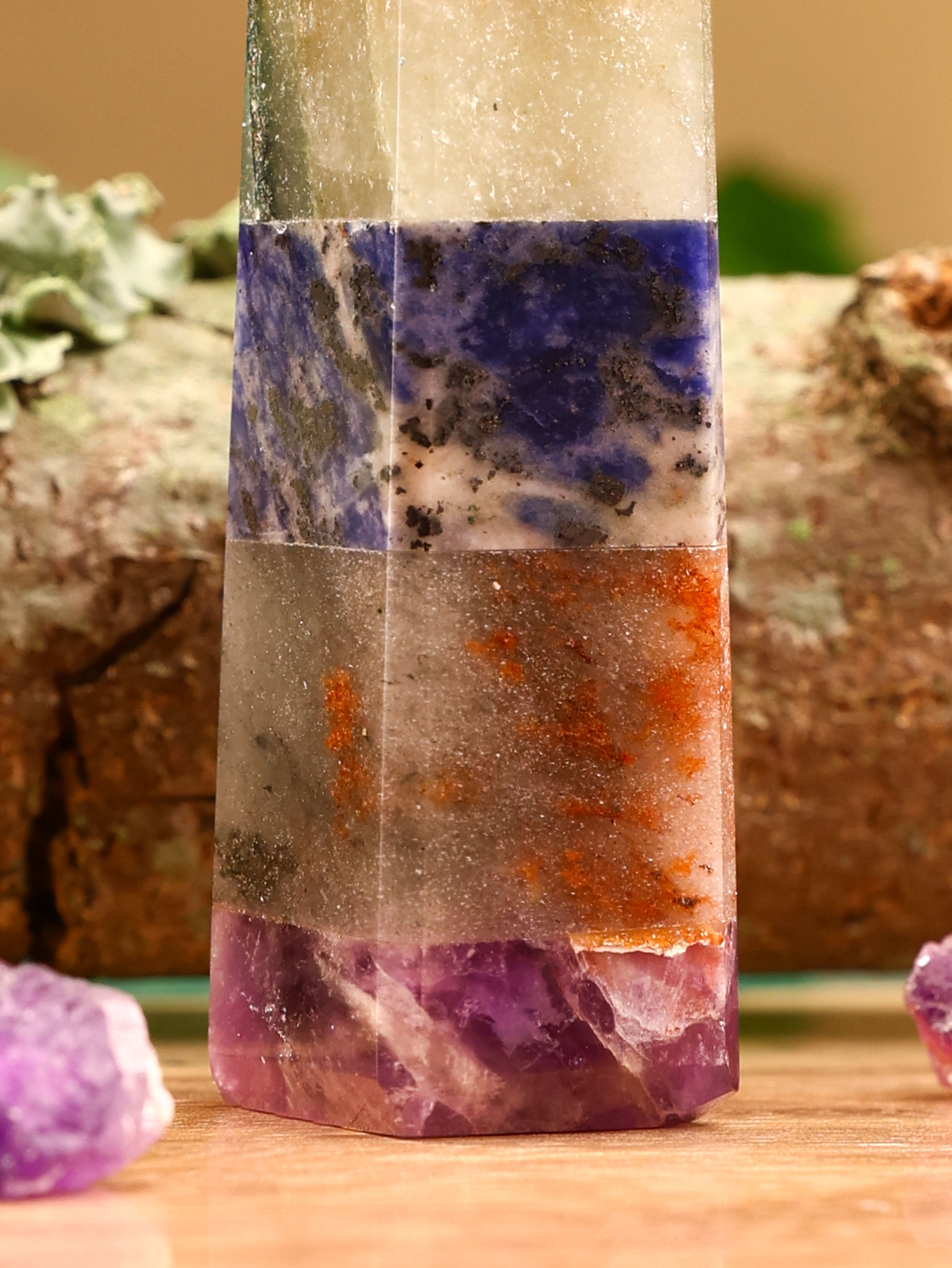 Gemstone Tower - Seven Chakra