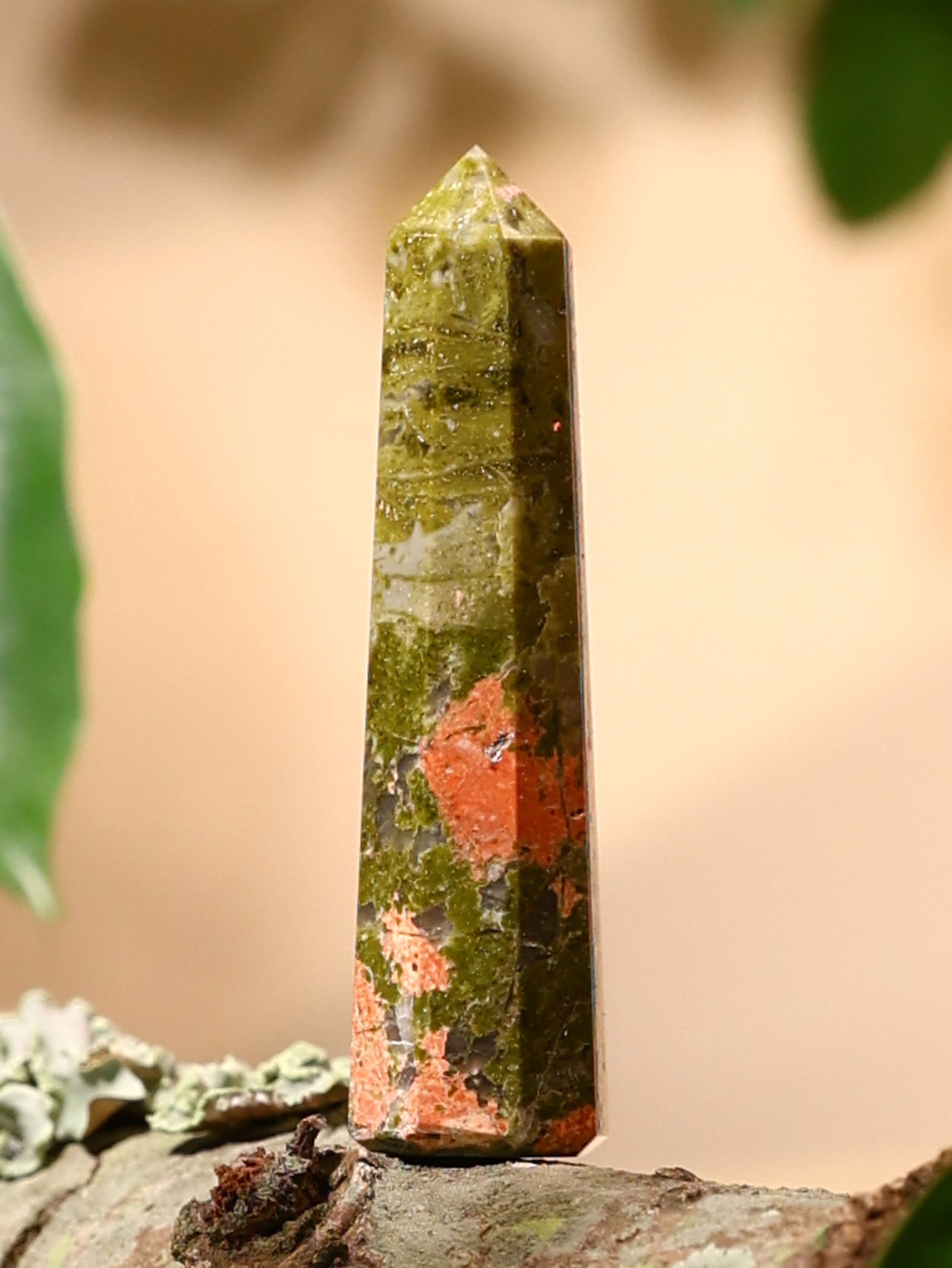 Gemstone Tower - Unakite