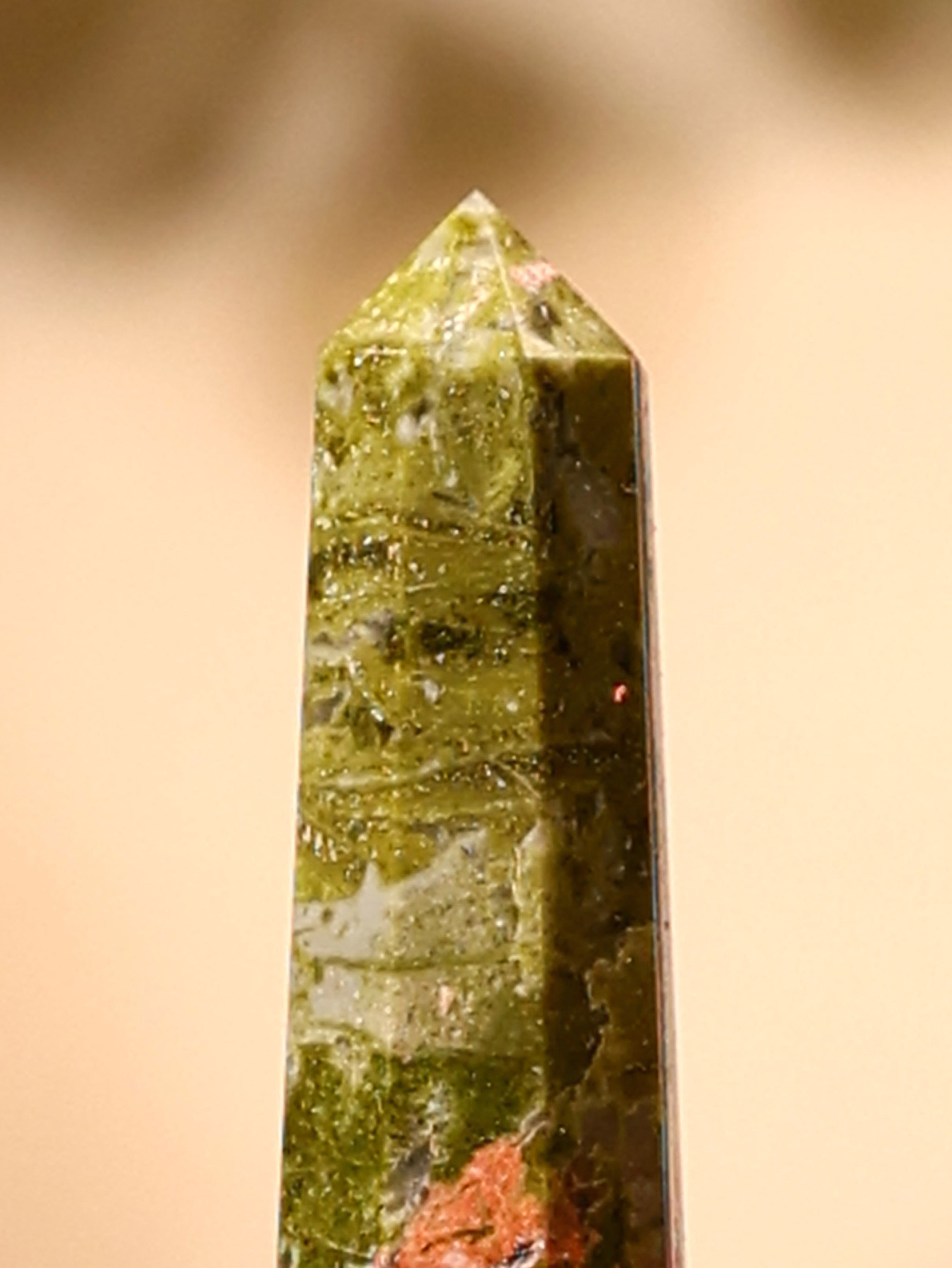 Gemstone Tower - Unakite