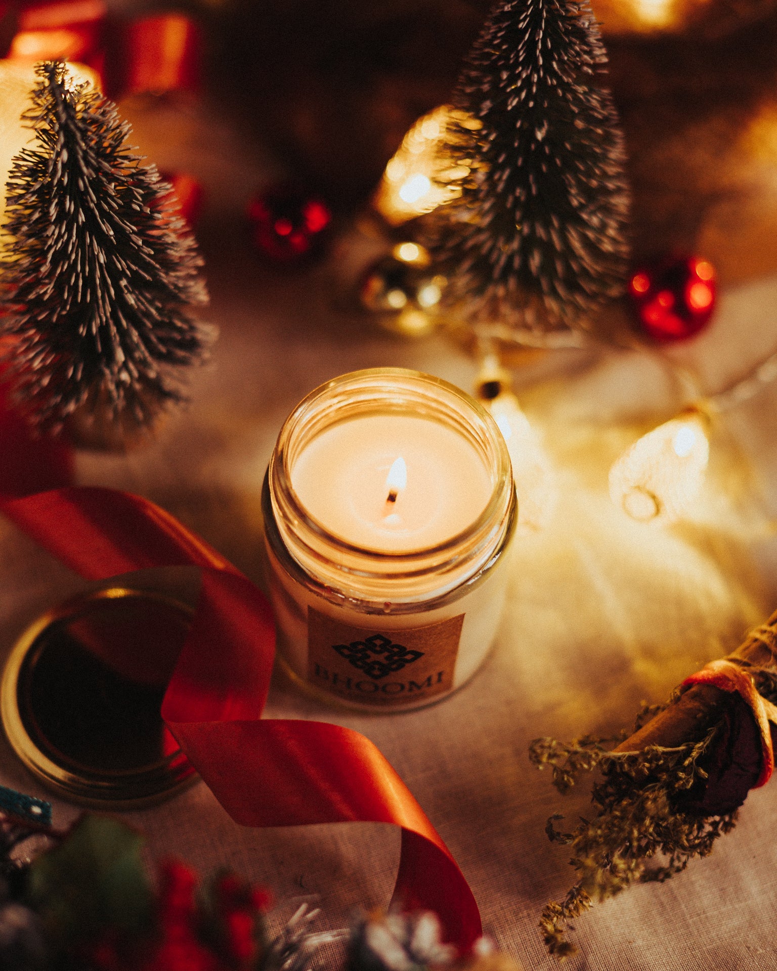 Cypress Candle