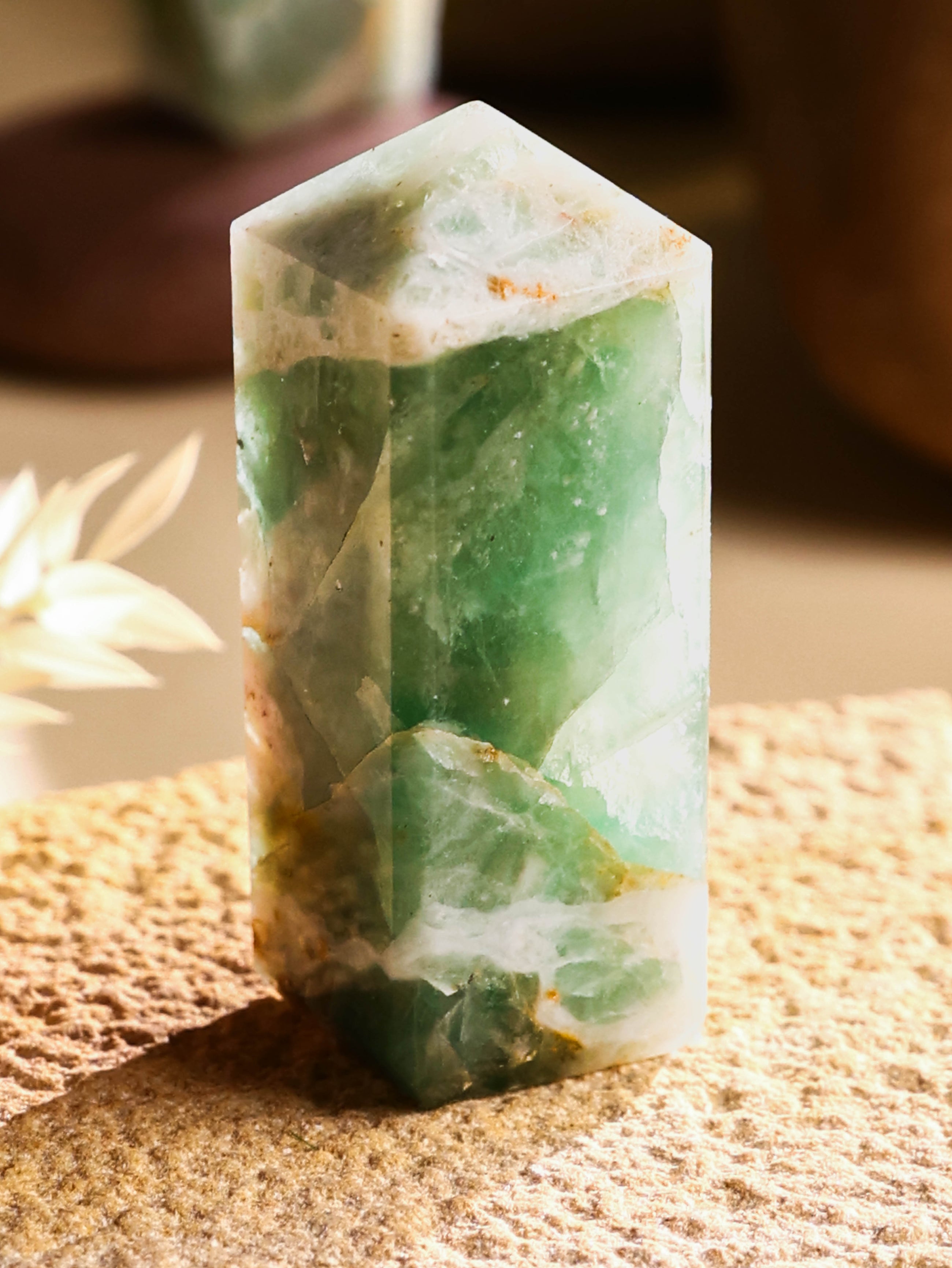 Gemstone Tower - Fluorite